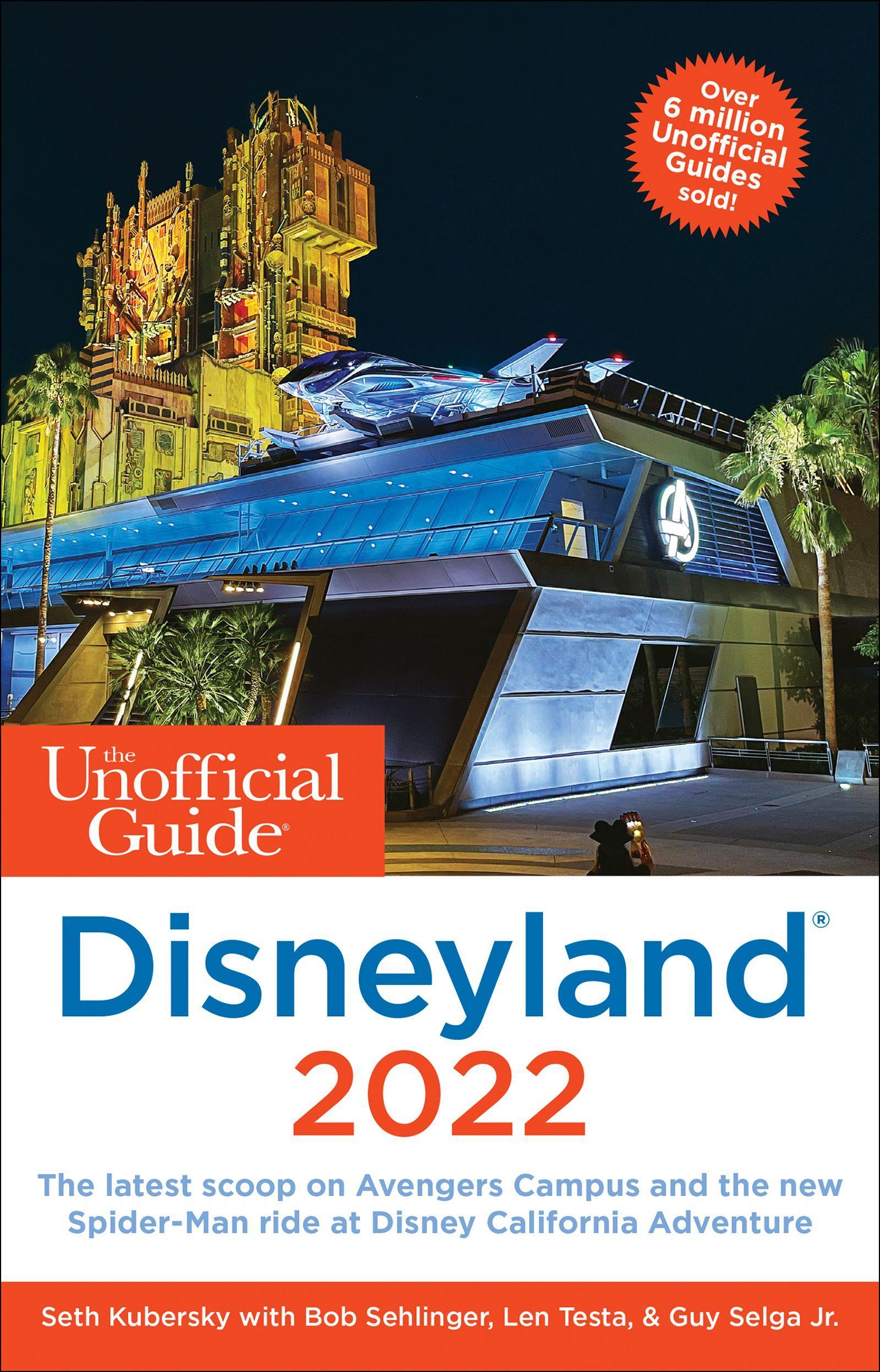 Vorderes Coverbild The Unofficial Guide to Disneyland 2022