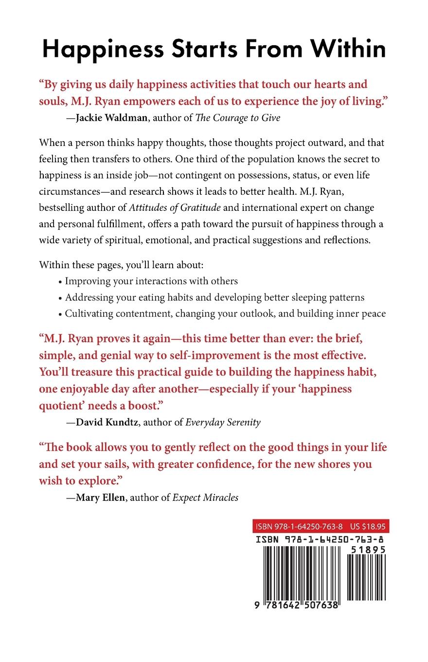 Rückseitencover 365 Health & Happiness Boosters