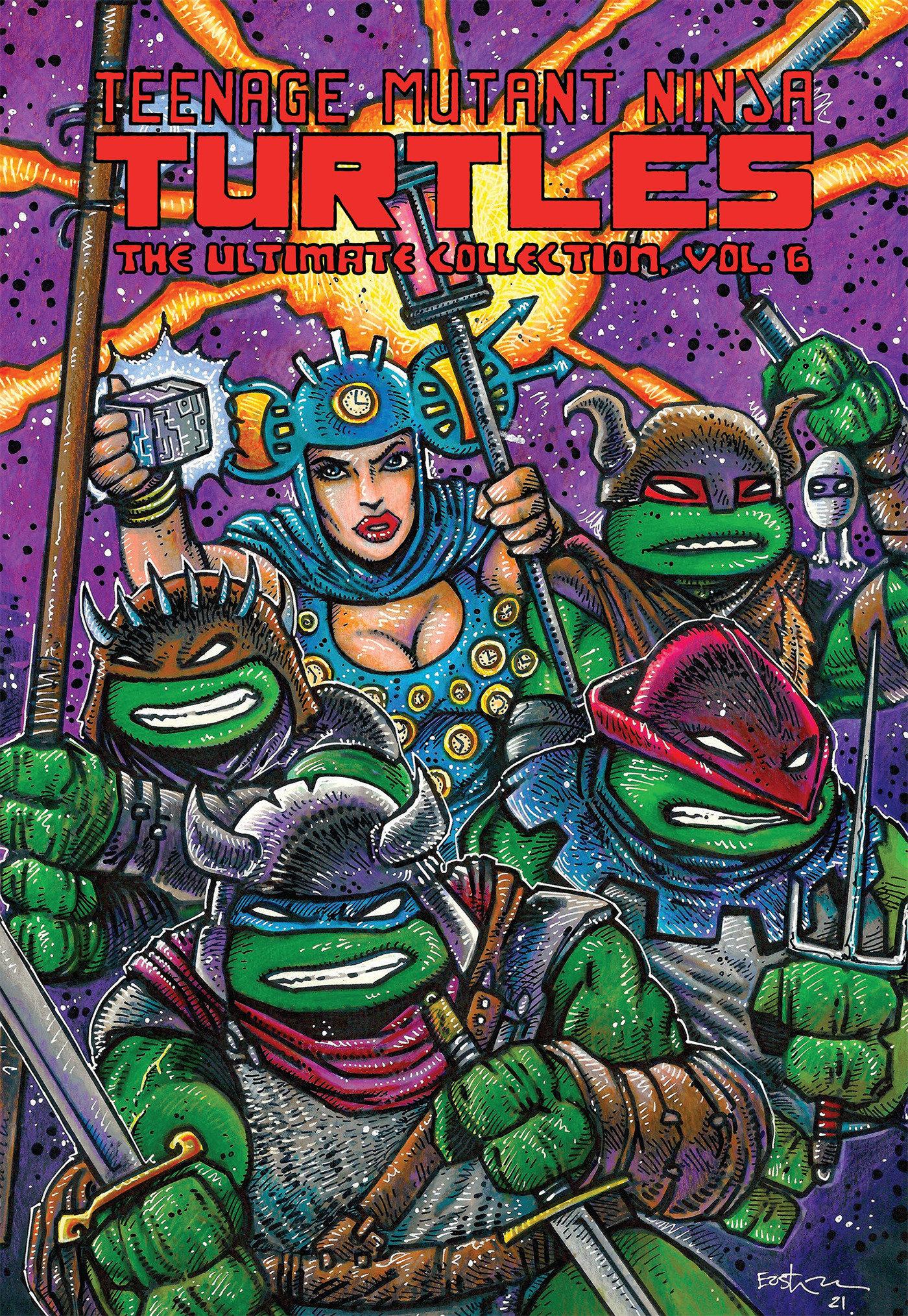 Vorderes Coverbild Teenage Mutant Ninja Turtles: The Ultimate Collection, Vol. 6