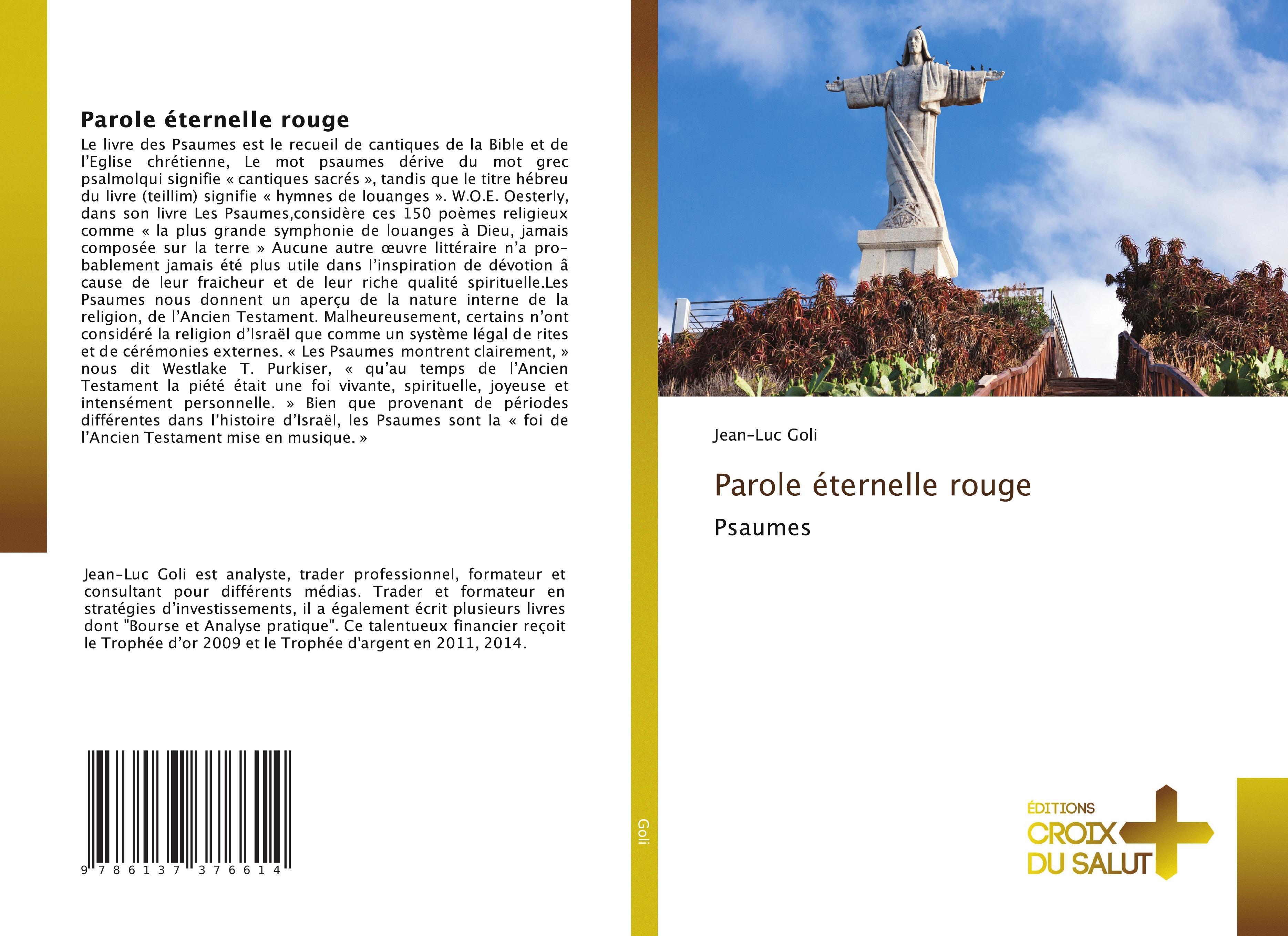 Vorderes Coverbild Parole éternelle rouge