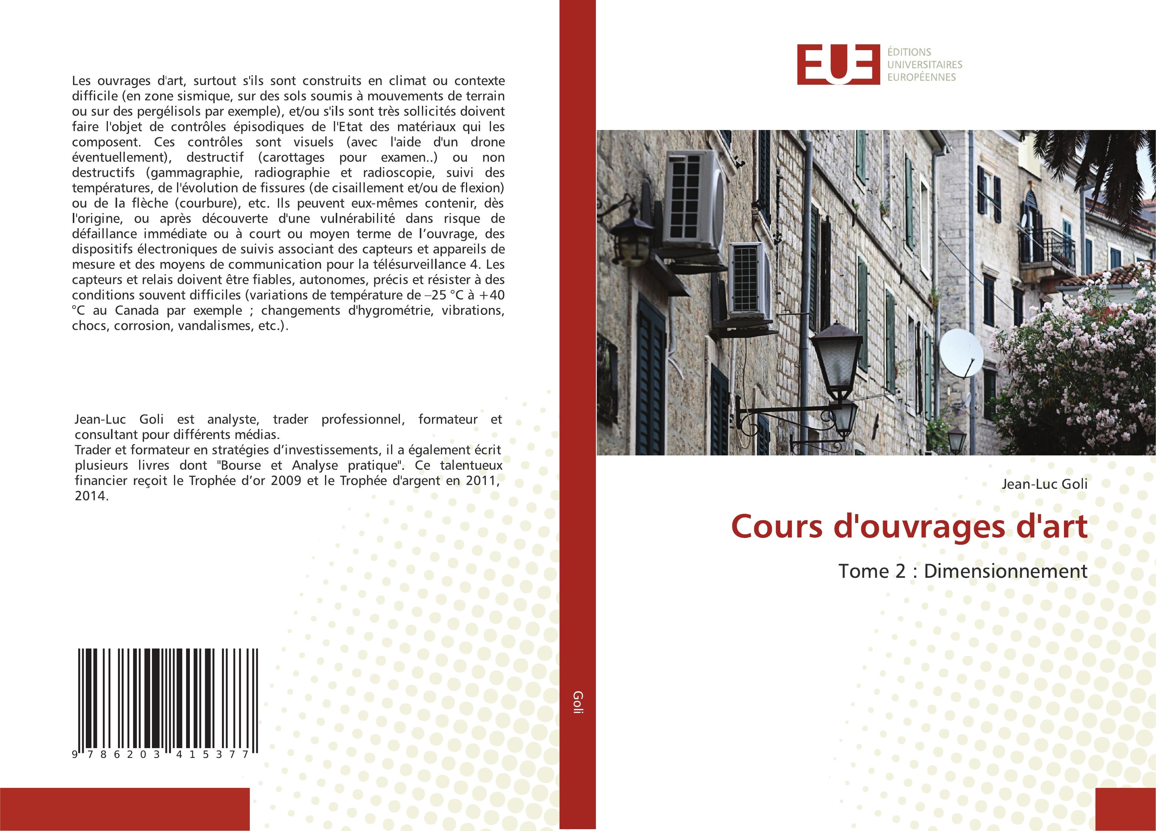 Vorderes Coverbild Cours d'ouvrages d'art