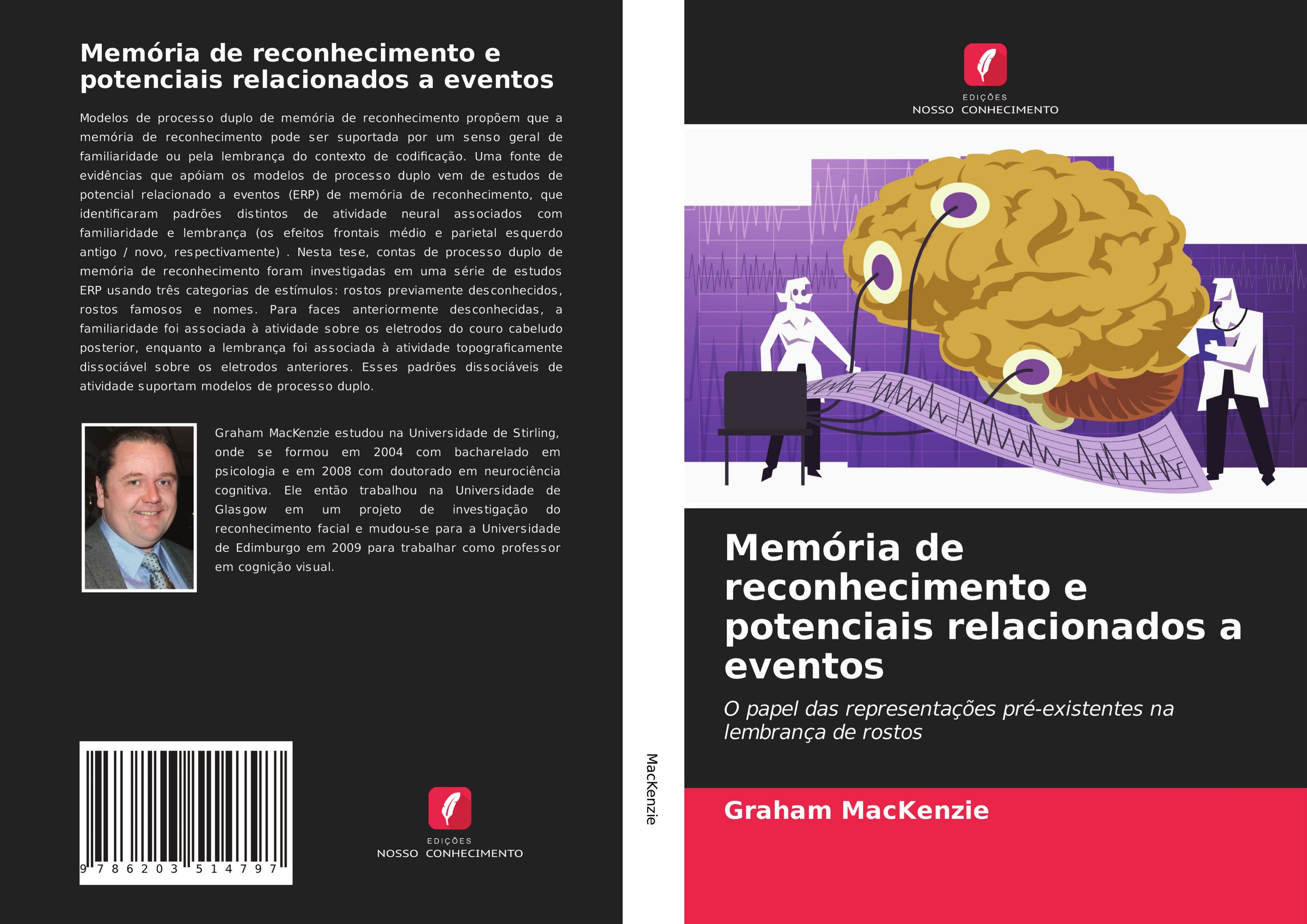 Vorderes Coverbild Memória de reconhecimento e potenciais relacionados a eventos