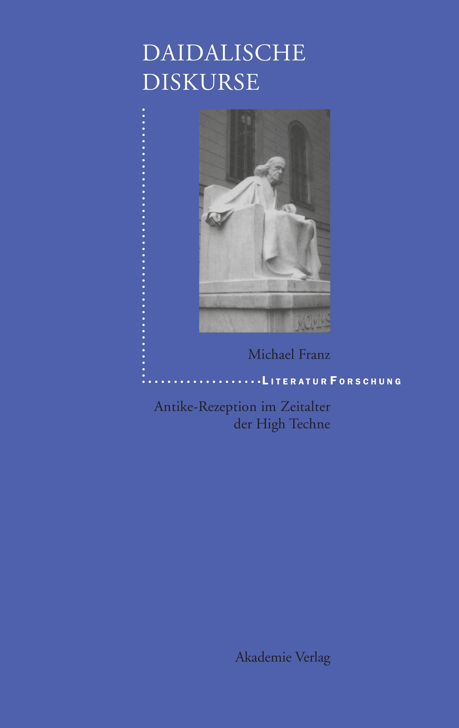 Vorderes Coverbild Daidalische Diskurse