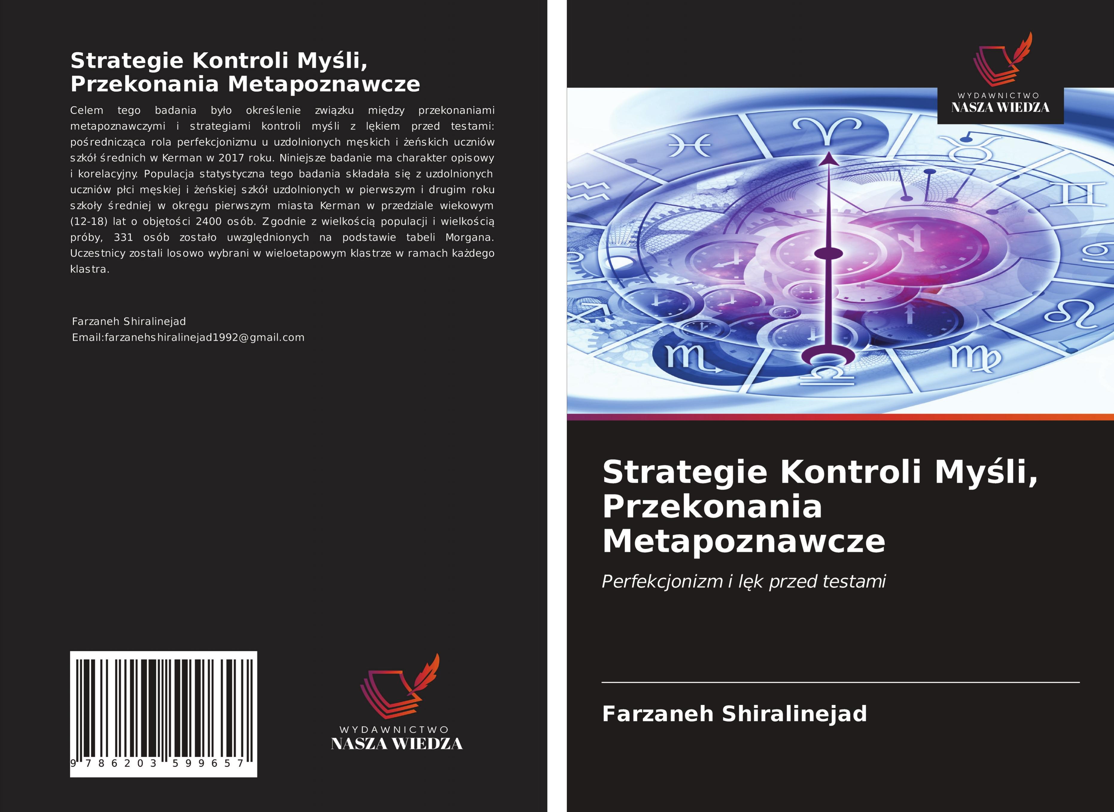 Vorderes Coverbild Strategie Kontroli My¿li, Przekonania Metapoznawcze