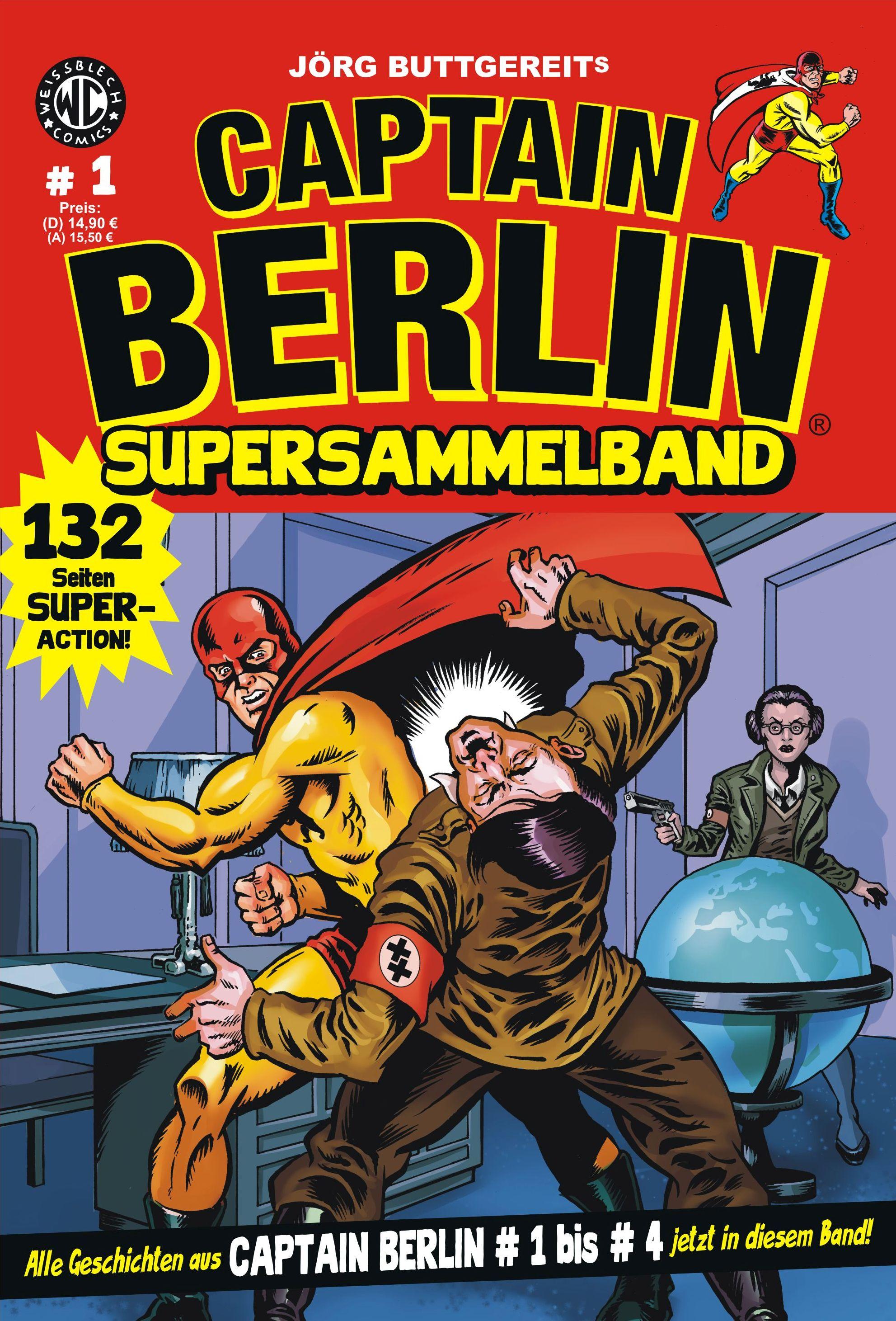 Vorderes Coverbild Captain Berlin - Sammelband 1
