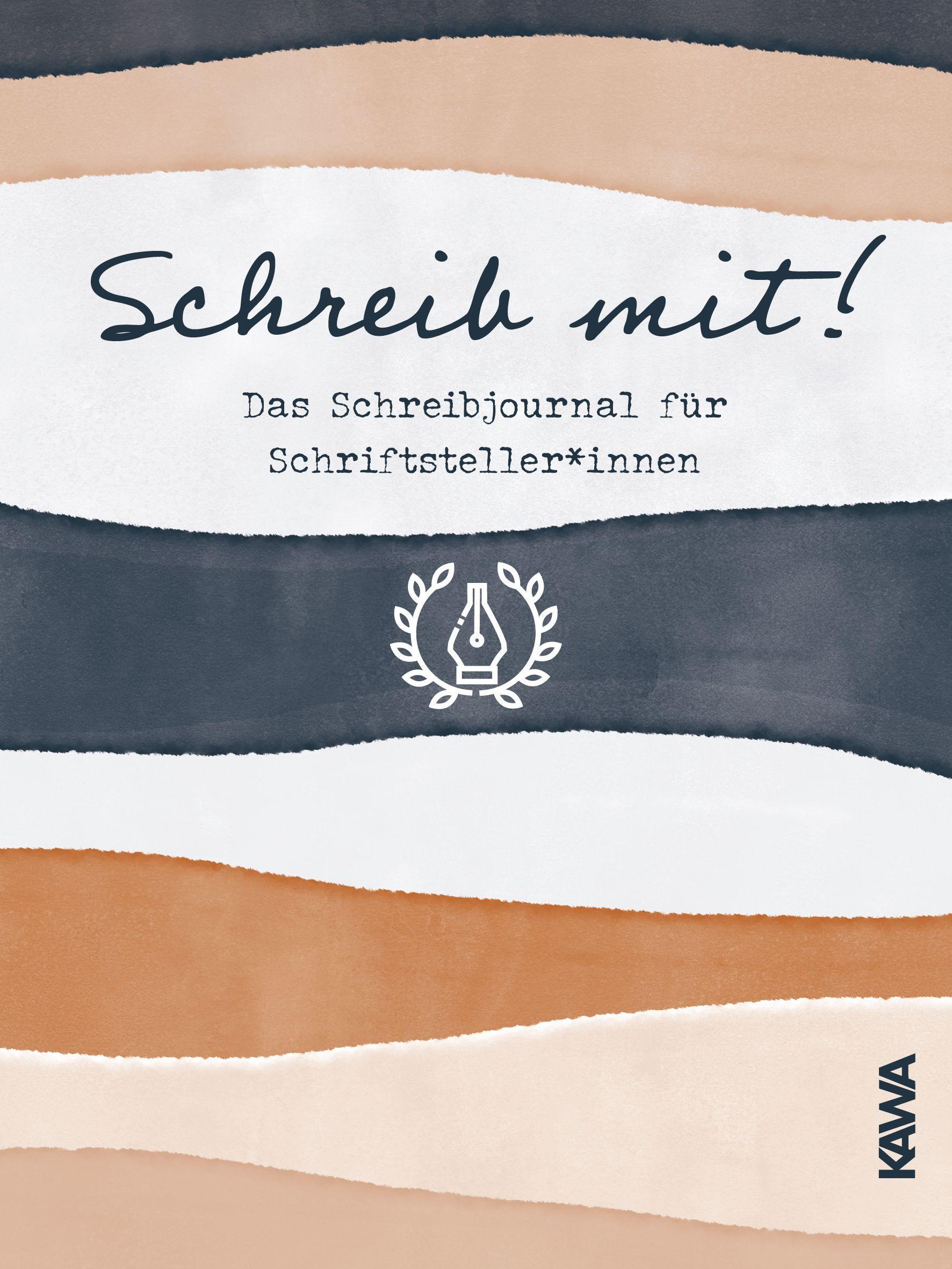 Vorderes Coverbild Schreib mit! Das Schreibjournal für Schriftsteller*innen