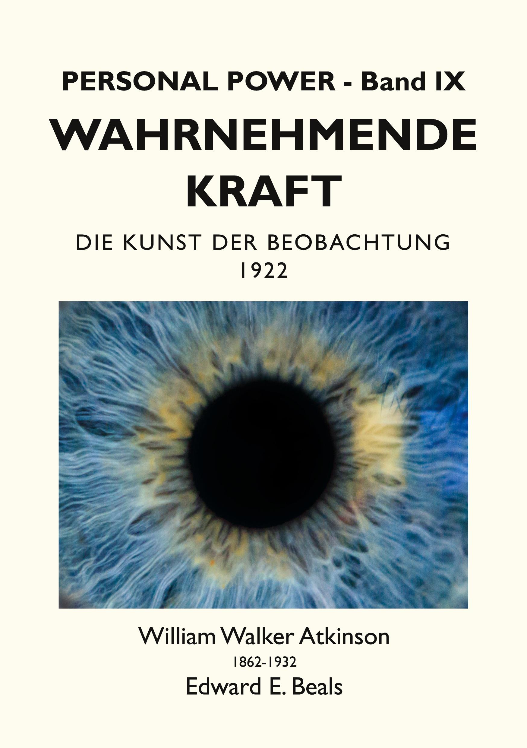 Vorderes Coverbild Wahrnehmende Kraft