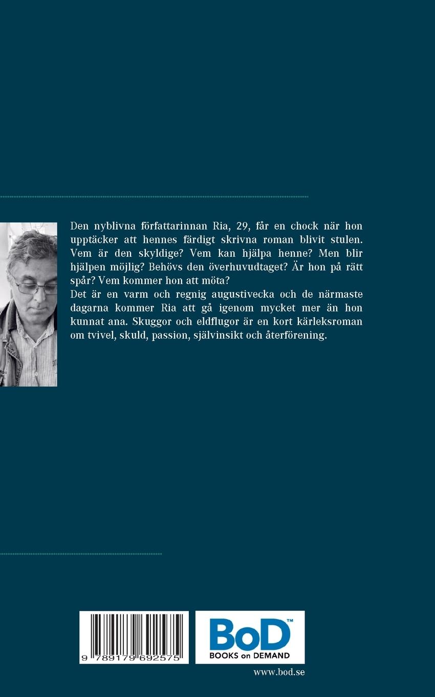 Rückseitencover Skuggor och eldflugor