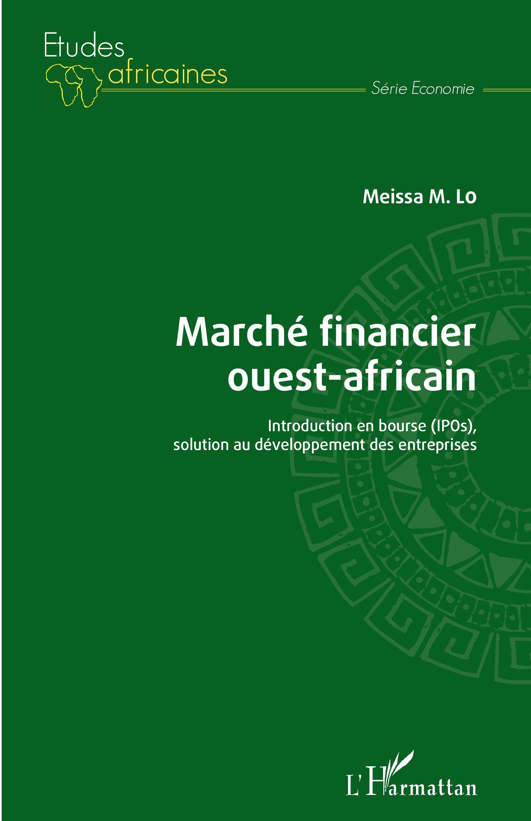 Vorderes Coverbild Marché financier ouest-africain