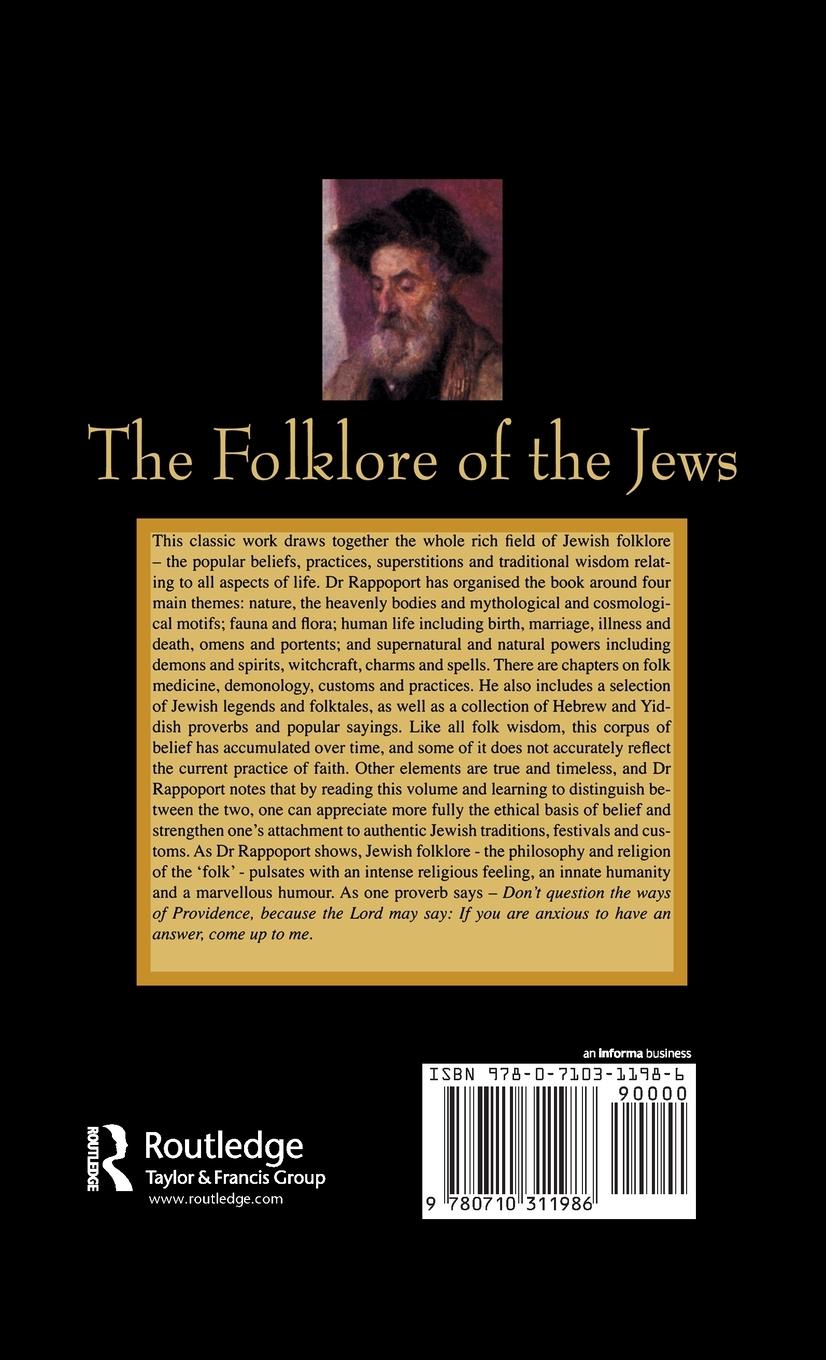 Rückseitencover The Folklore Of The Jews