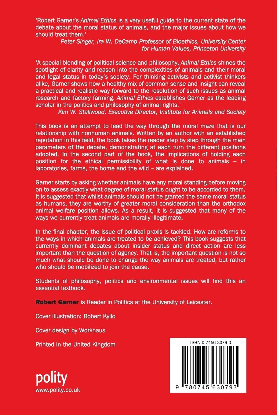 Rückseitencover Animal Ethics
