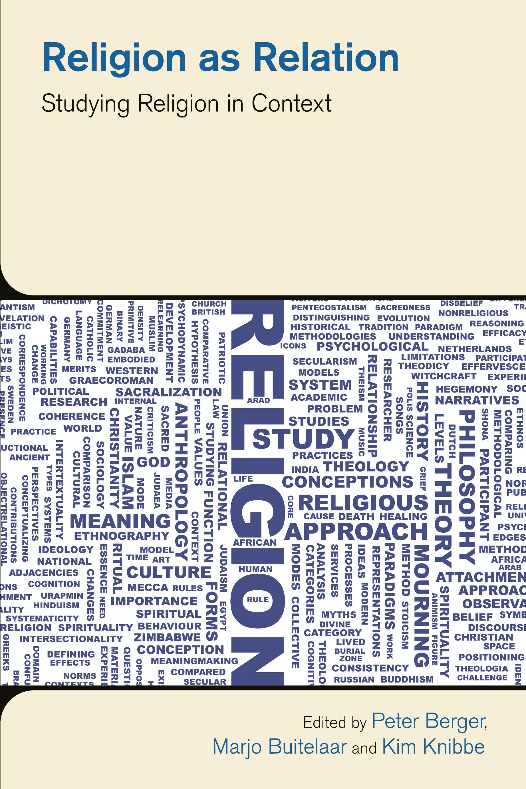 Vorderes Coverbild Religion as Relation