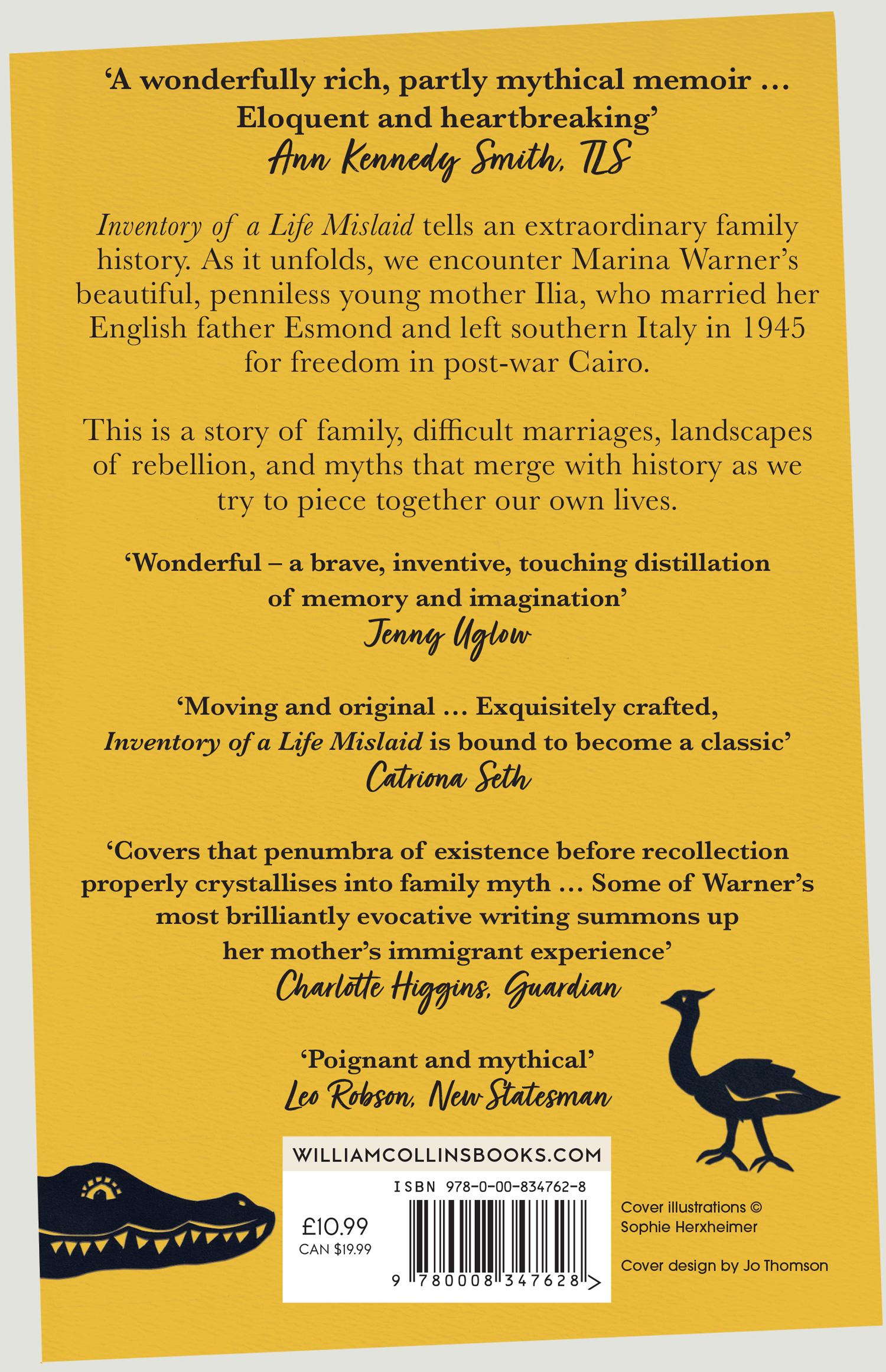 Rückseitencover Inventory of a Life Mislaid