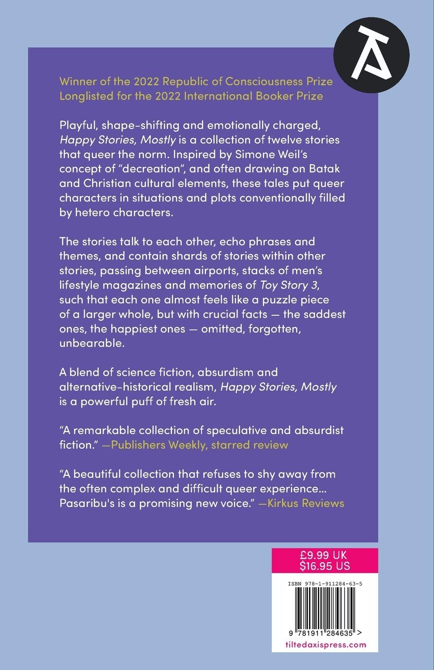 Rückseitencover Happy Stories, Mostly