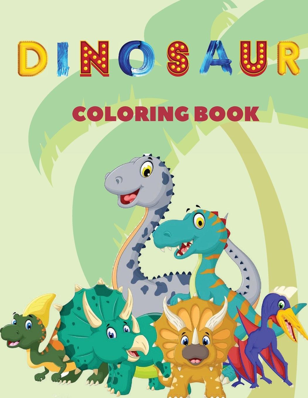 Vorderes Coverbild Dinosaur Coloring Book
