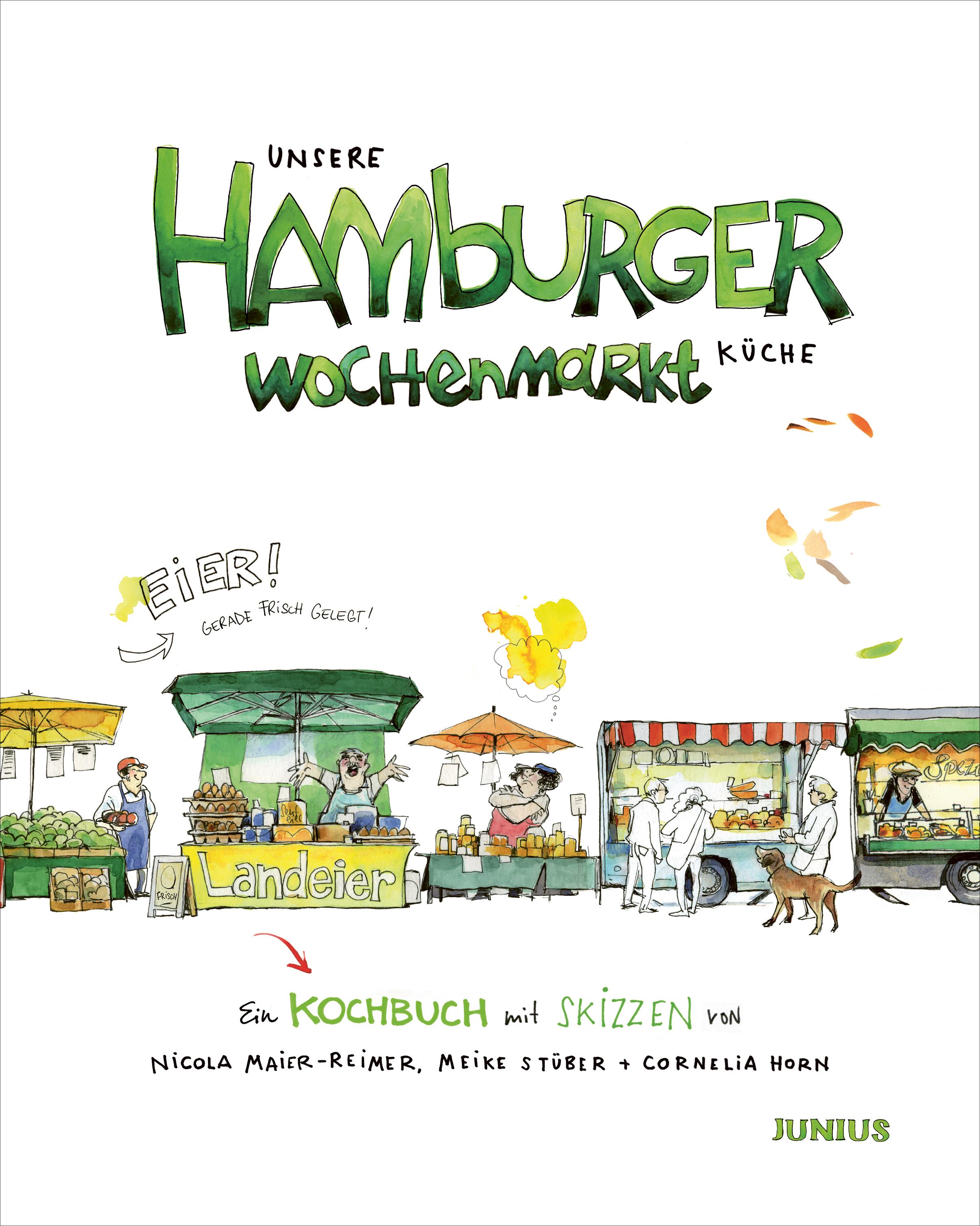 Vorderes Coverbild Unsere Hamburger Wochenmarkt-Küche