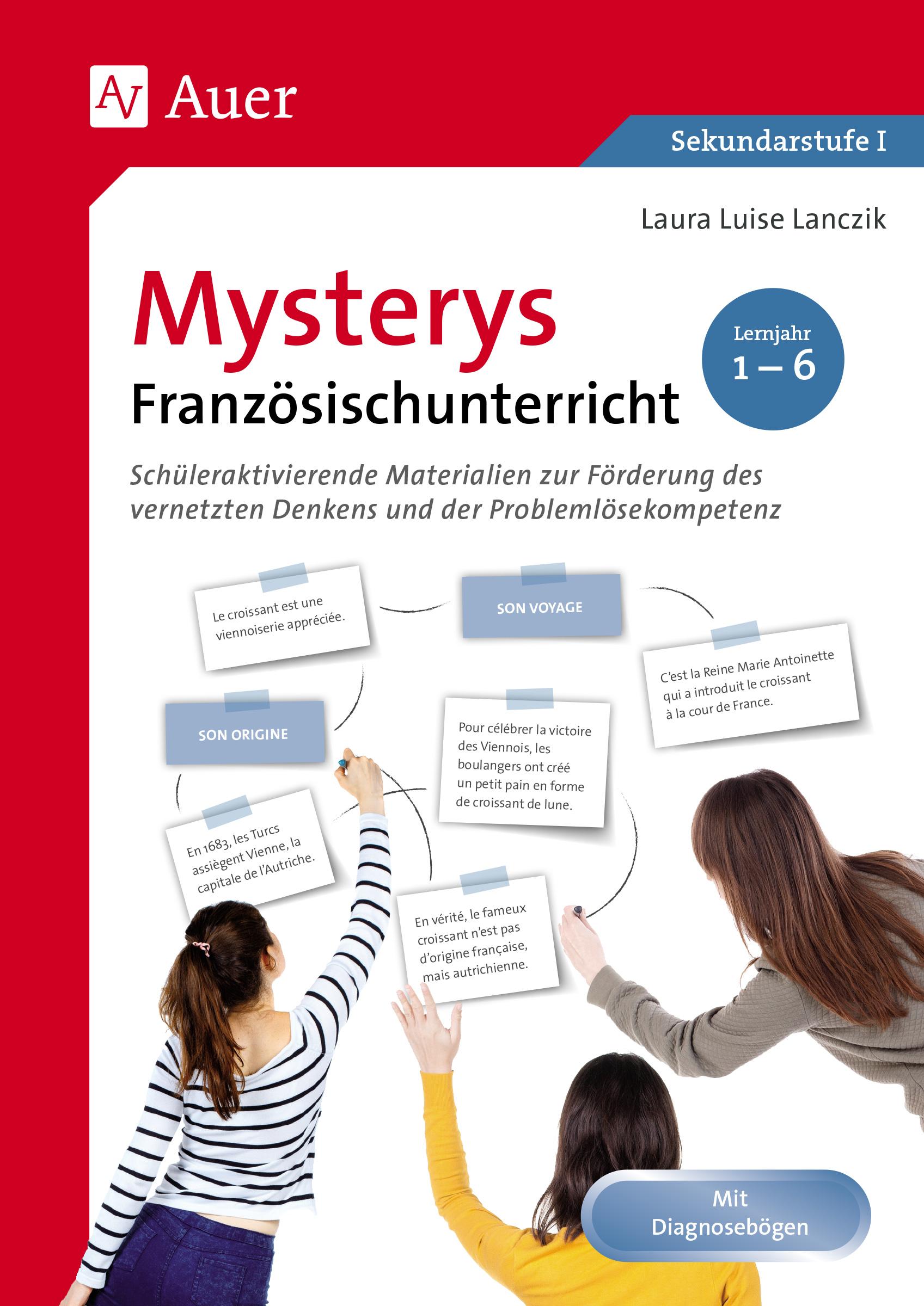 Vorderes Coverbild Mysterys Französischunterricht 1.-6. Lernjahr