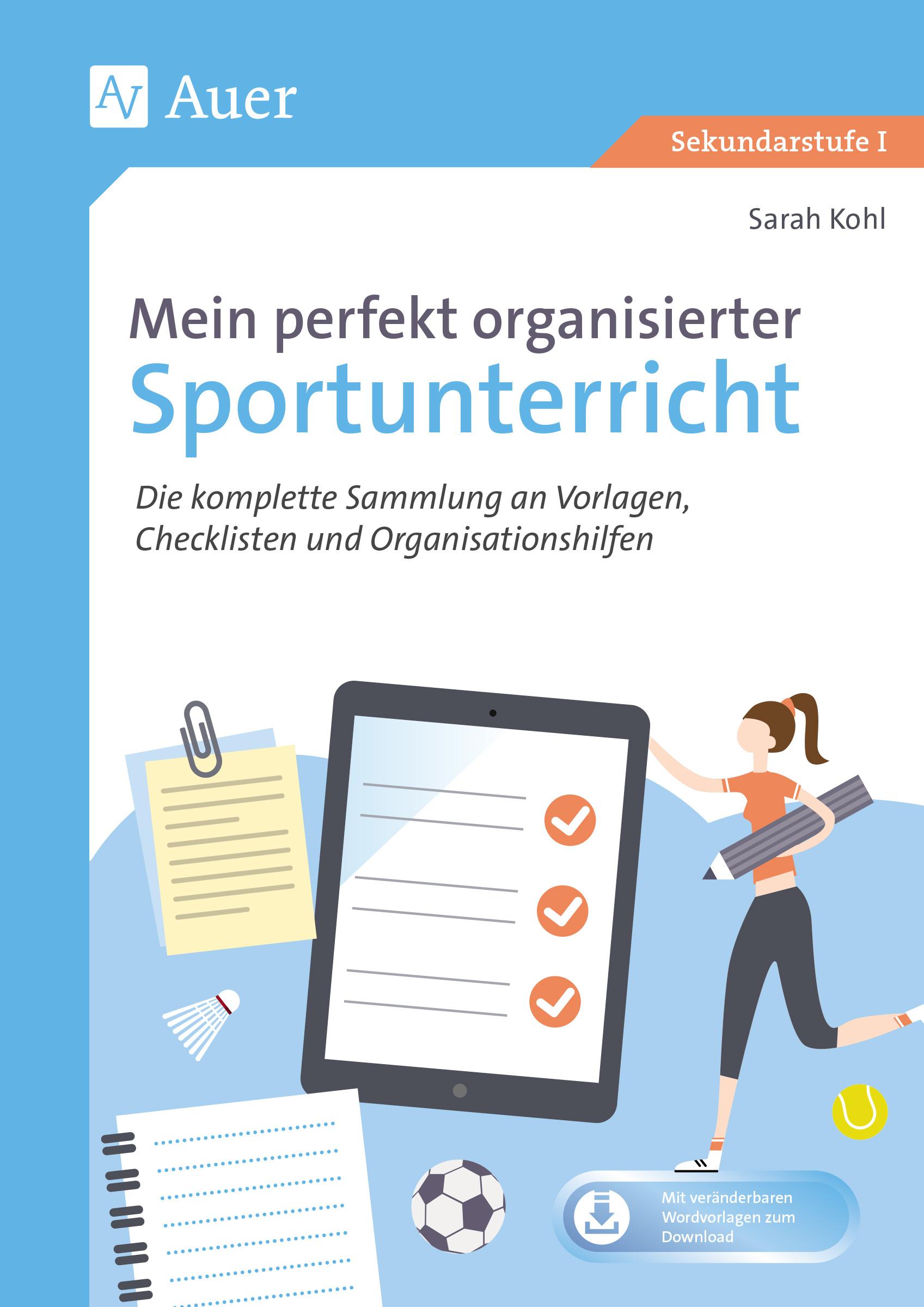 Vorderes Coverbild Mein perfekt organisierter Sportunterricht