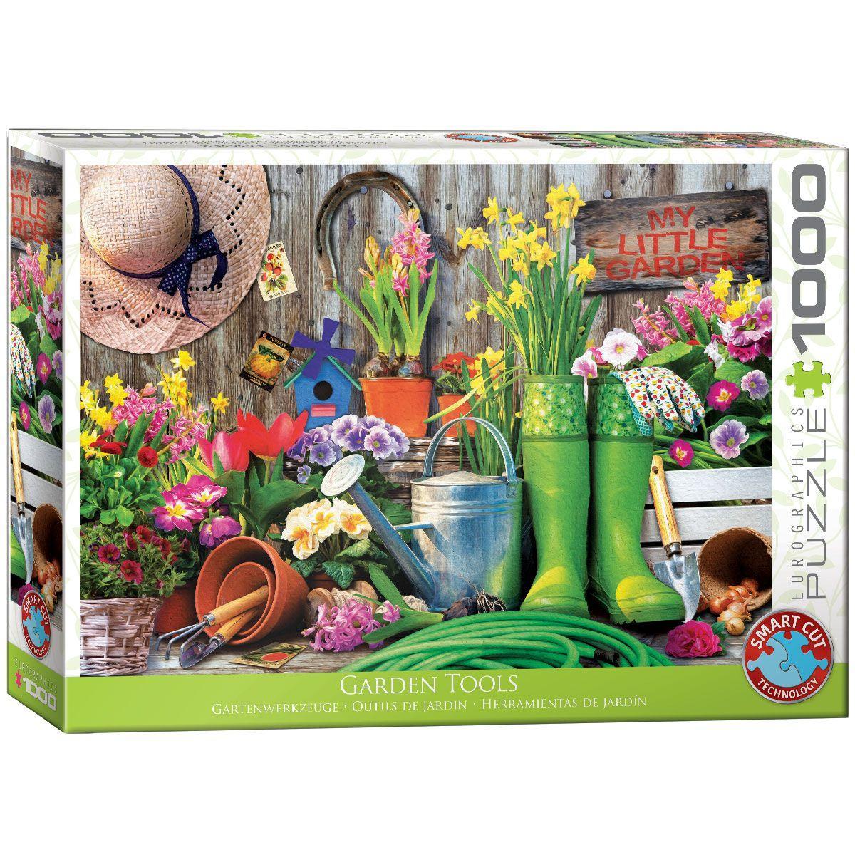 Vorderes Coverbild Gartenwerkzeuge 1000 Teile