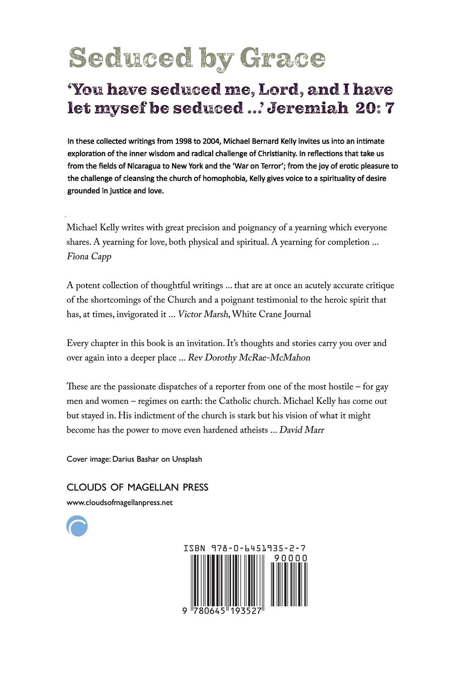 Rückseitencover Seduced By Grace