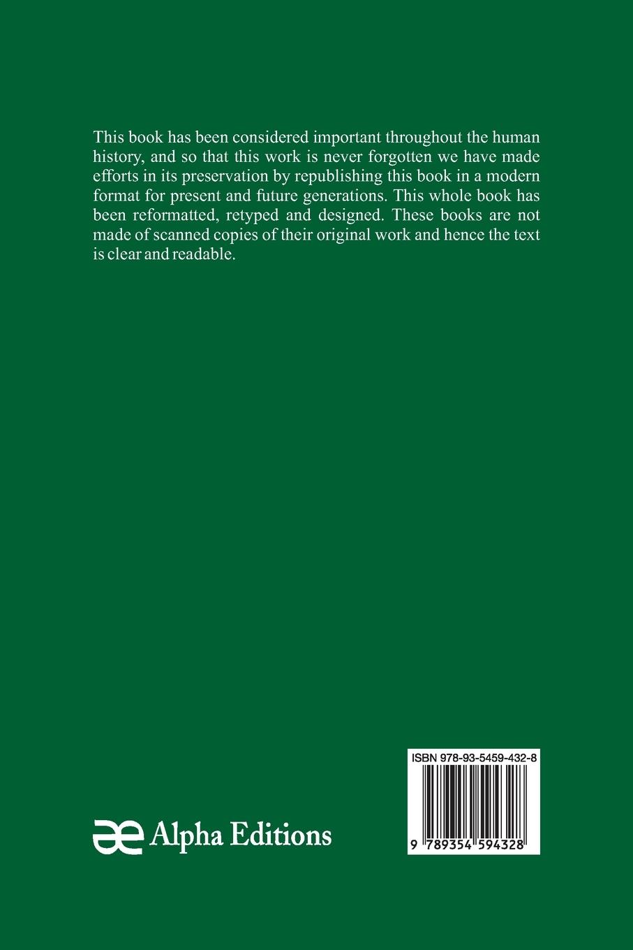 Rückseitencover Elements of Agricultural Chemistry