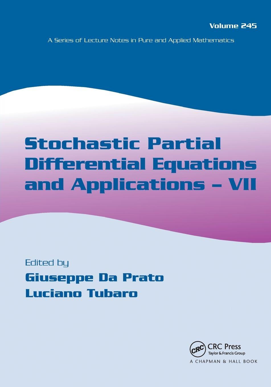 Vorderes Coverbild Stochastic Partial Differential Equations and Applications - VII