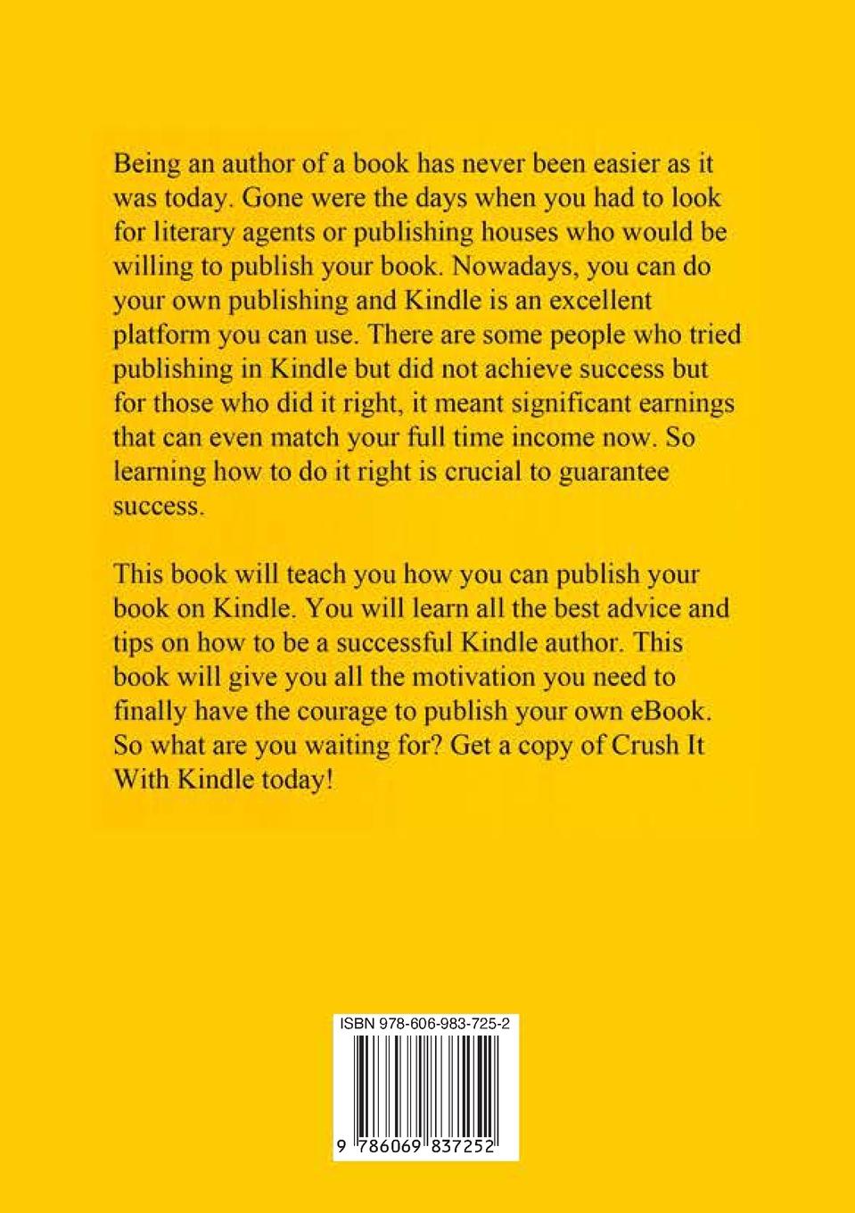 Rückseitencover Crush It with Kindle