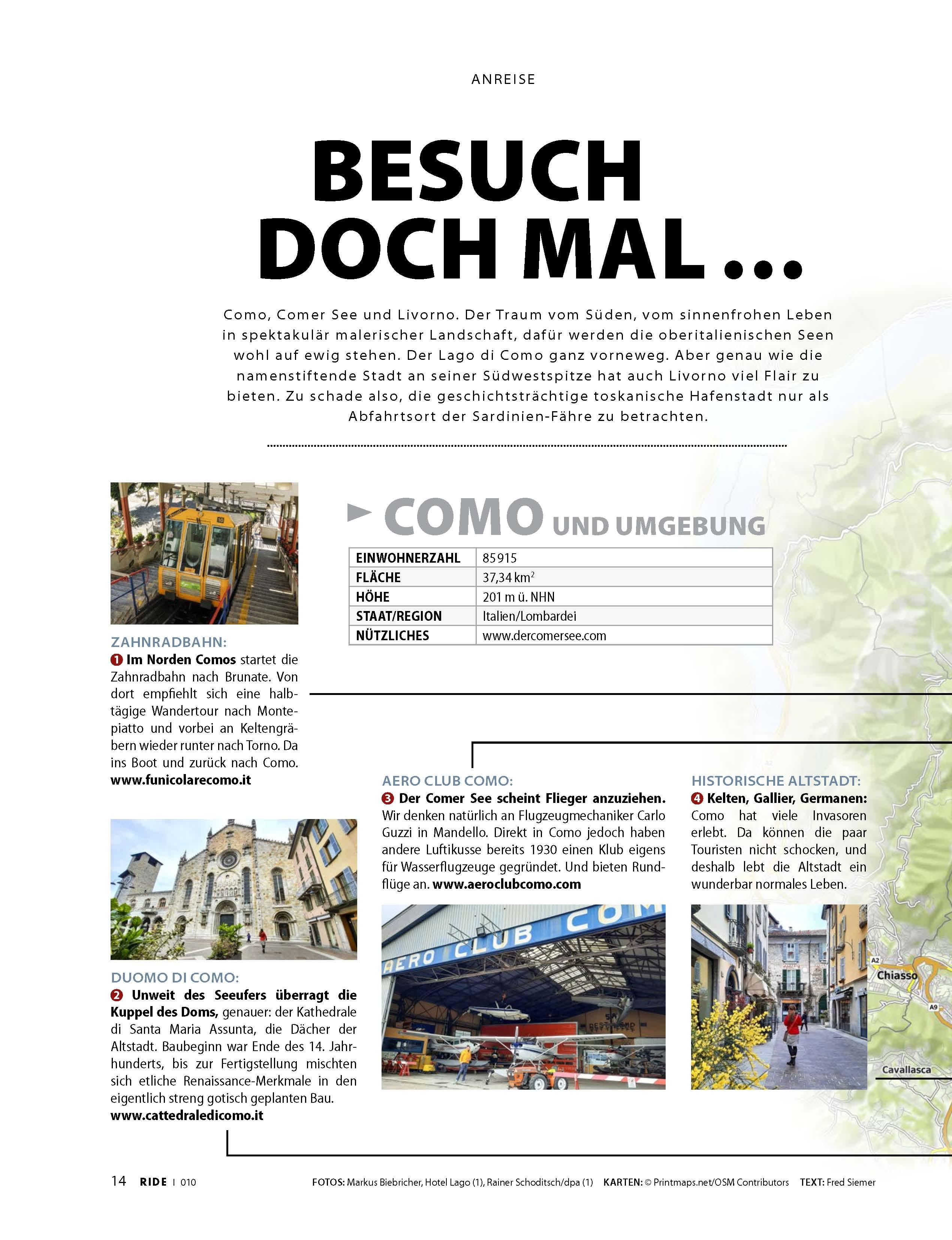 Beispielinhalt (Bild) RIDE - Motorrad unterwegs, No. 10