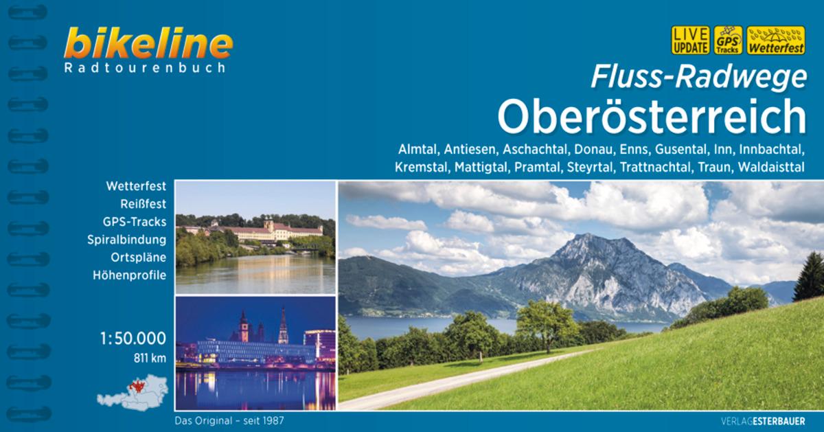 Vorderes Coverbild Fluss-Radwege Oberösterreich