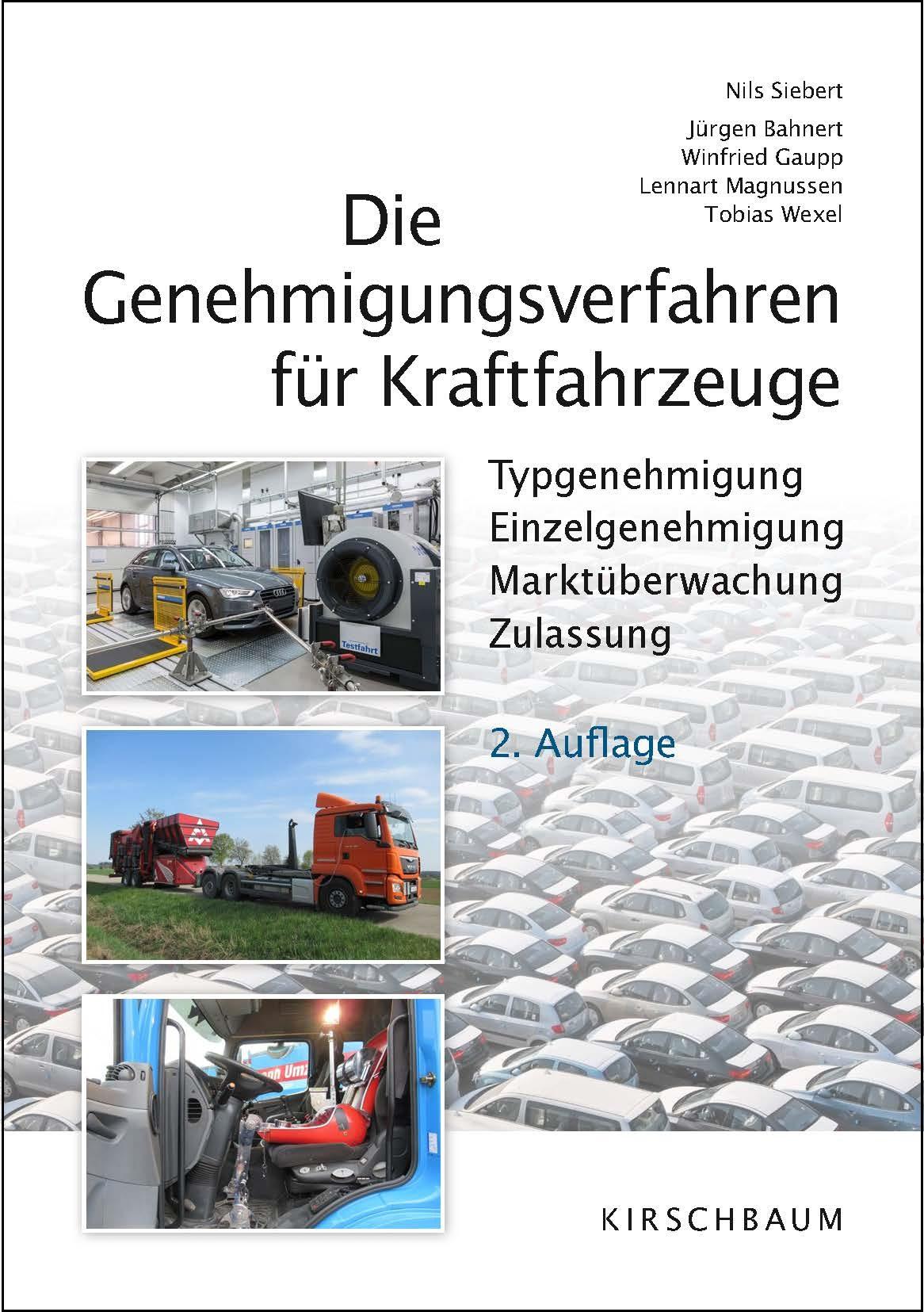 Vorderes Coverbild Die Genehmigungsverfahren für Kraftfahrzeuge