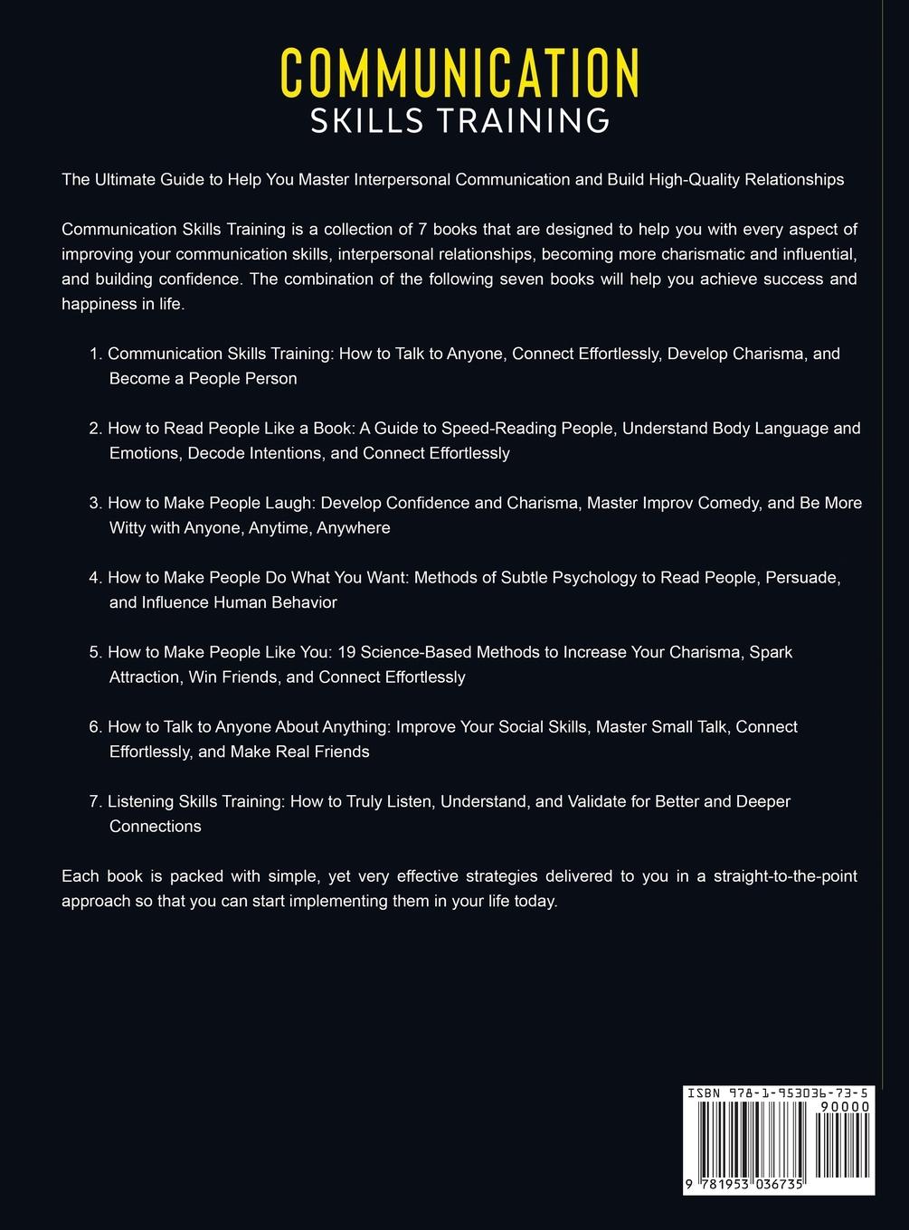 Rückseitencover Communication Skills Training Series