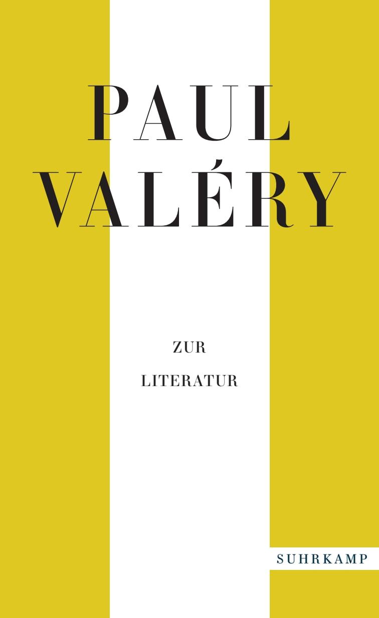 Vorderes Coverbild Paul Valéry: Zur Literatur