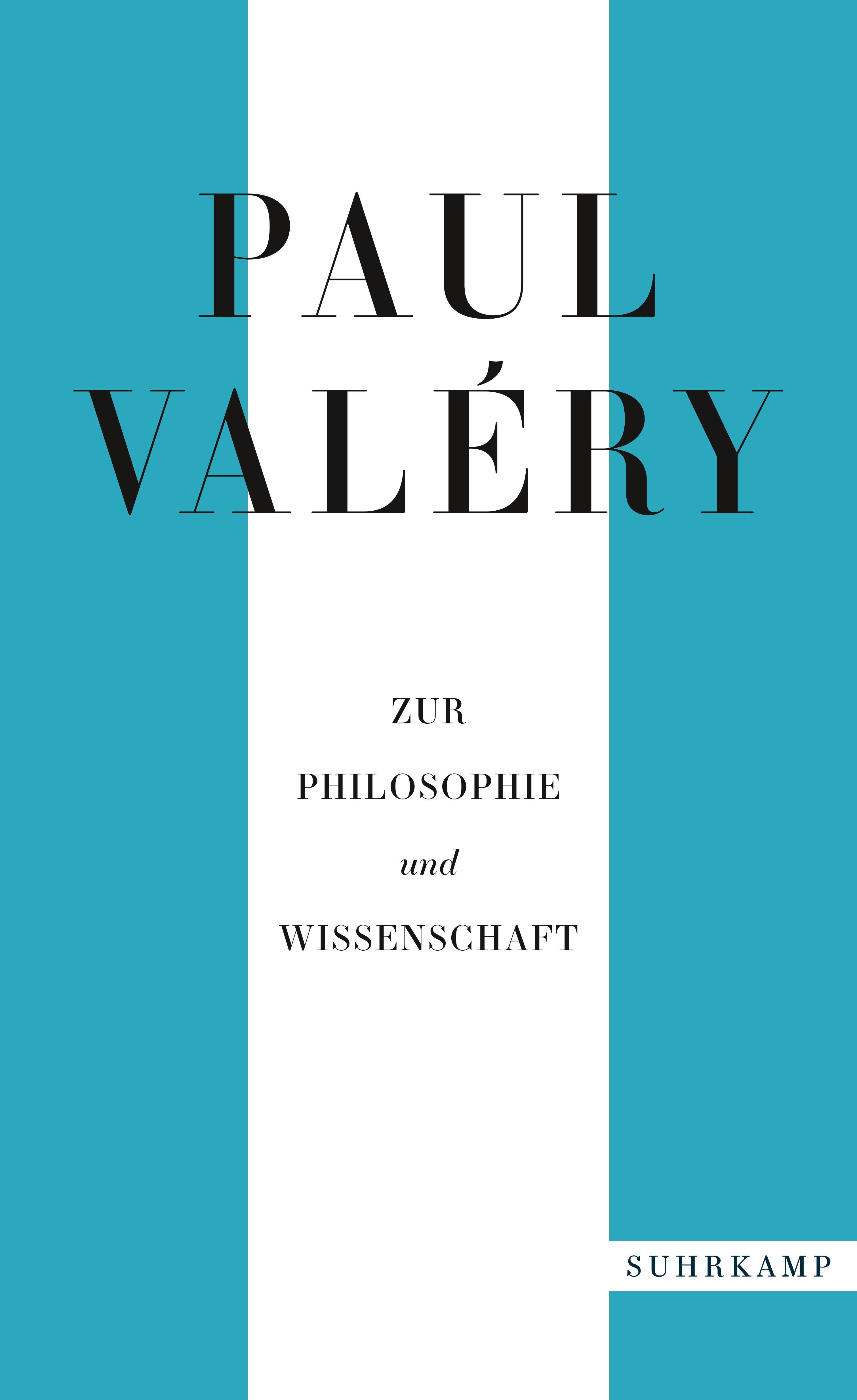 Vorderes Coverbild Paul Valéry: Zur Philosophie und Wissenschaft