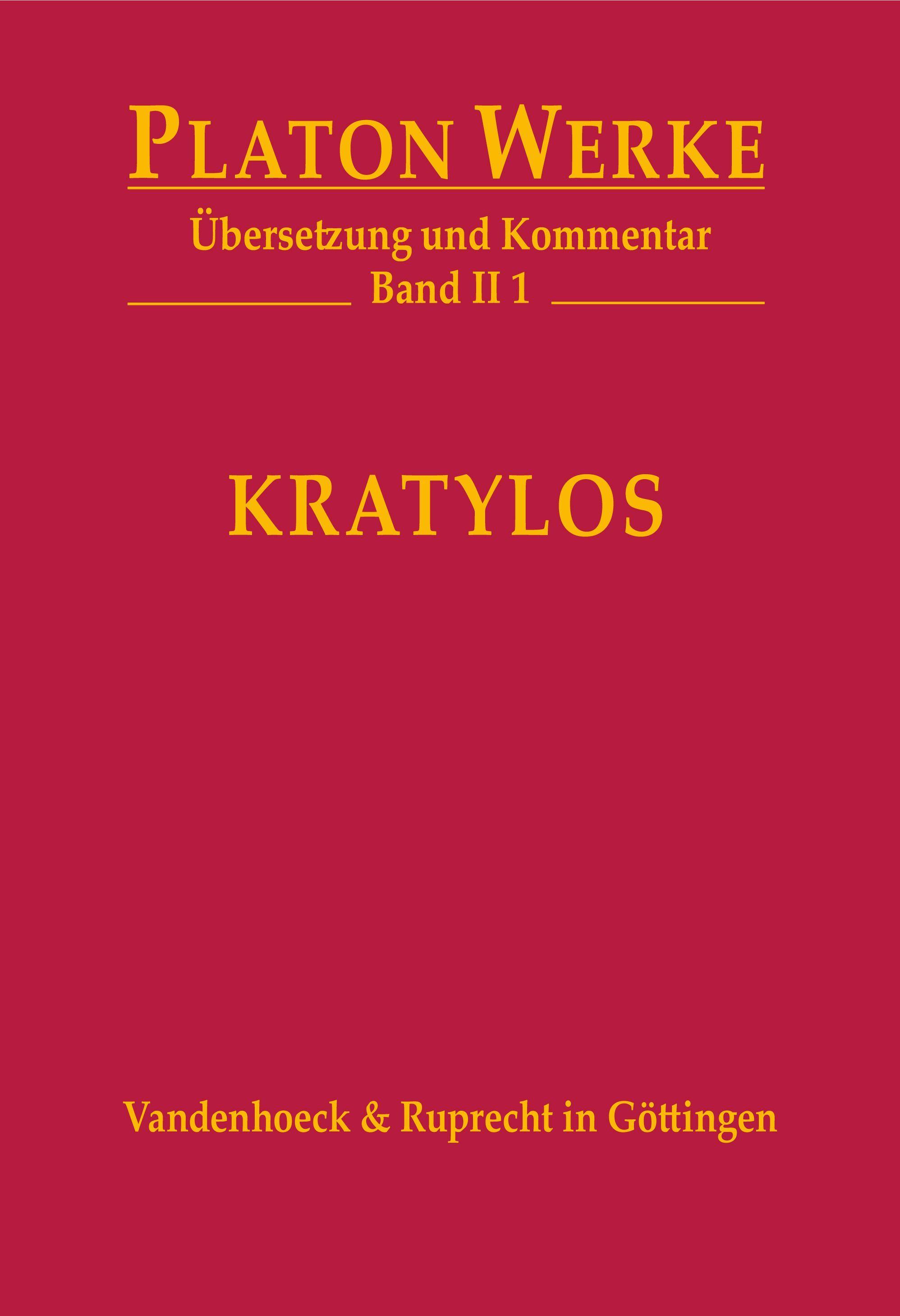 Vorderes Coverbild Kratylos