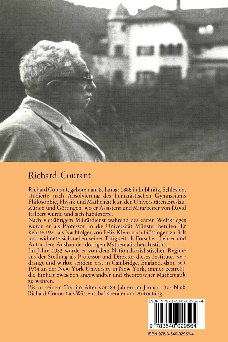 Rückseitencover Vorlesungen über Differential- und Integralrechnung