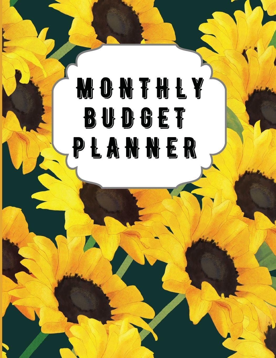 Vorderes Coverbild Monthly Budget Planner