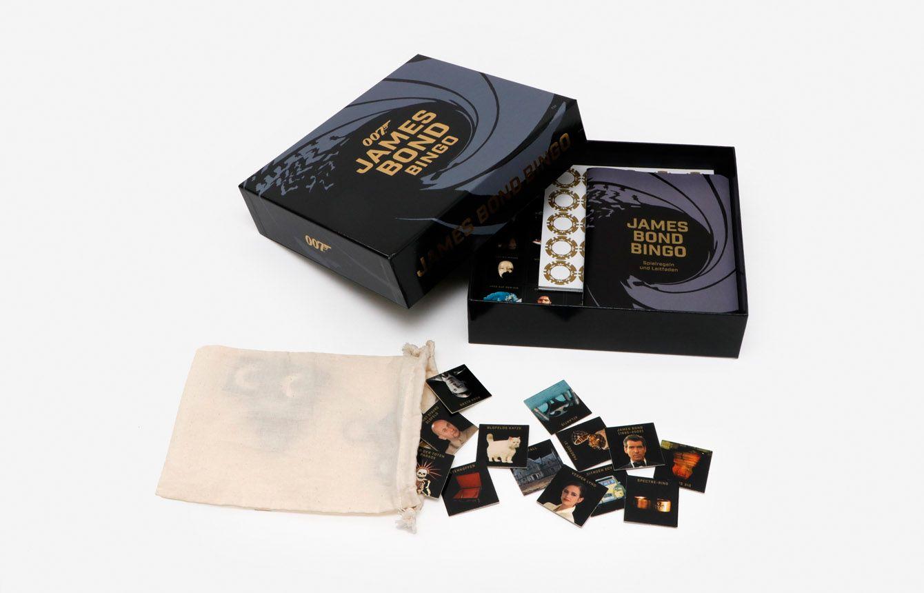 Beispielinhalt (Bild) James Bond Bingo
