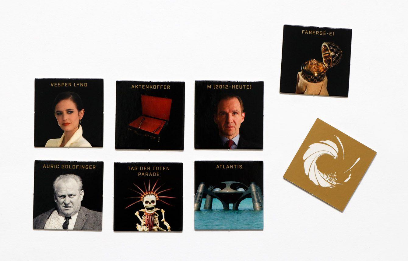Beispielinhalt (Bild) James Bond Bingo
