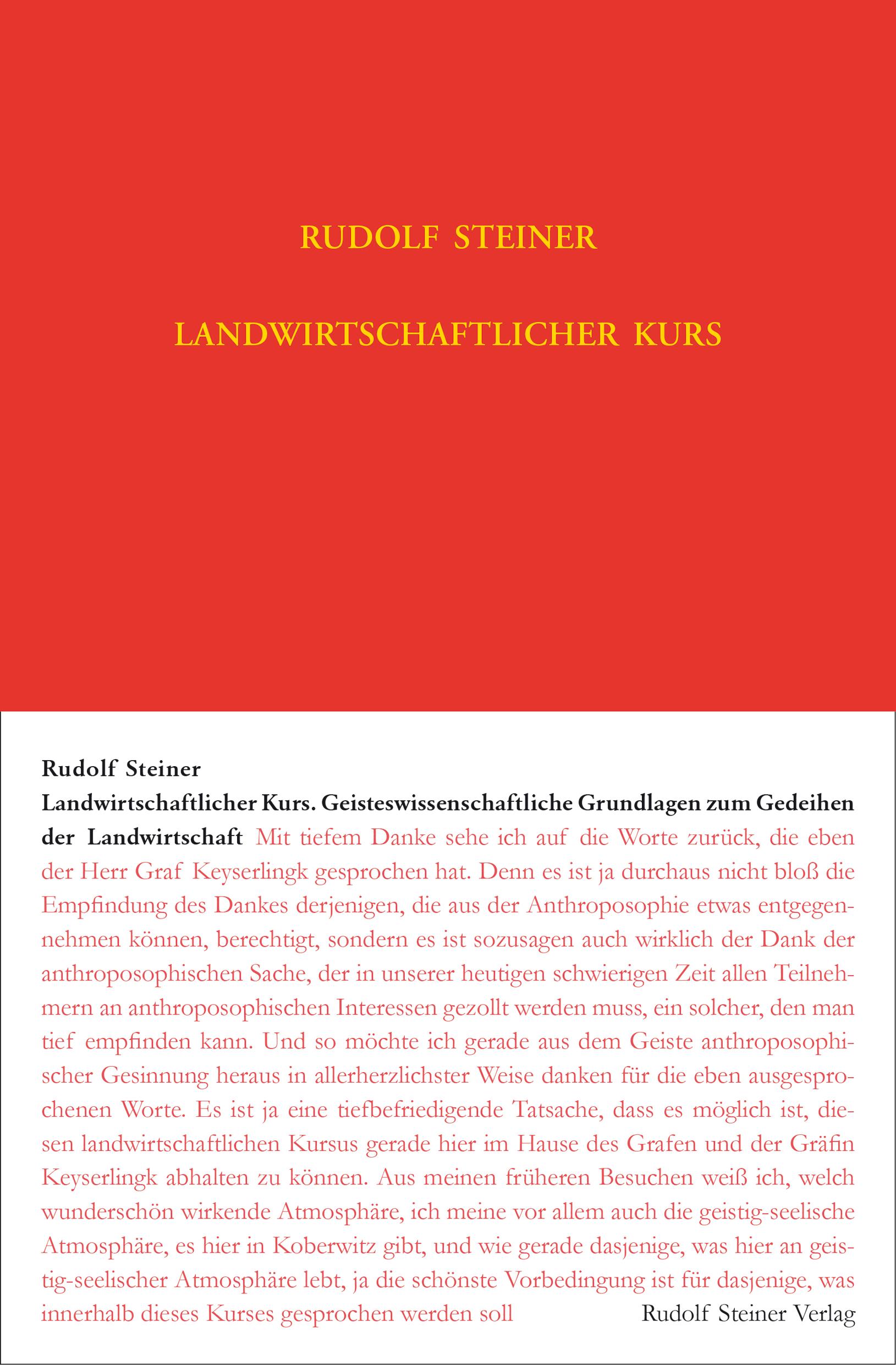 Vorderes Coverbild Landwirtschaftlicher Kurs