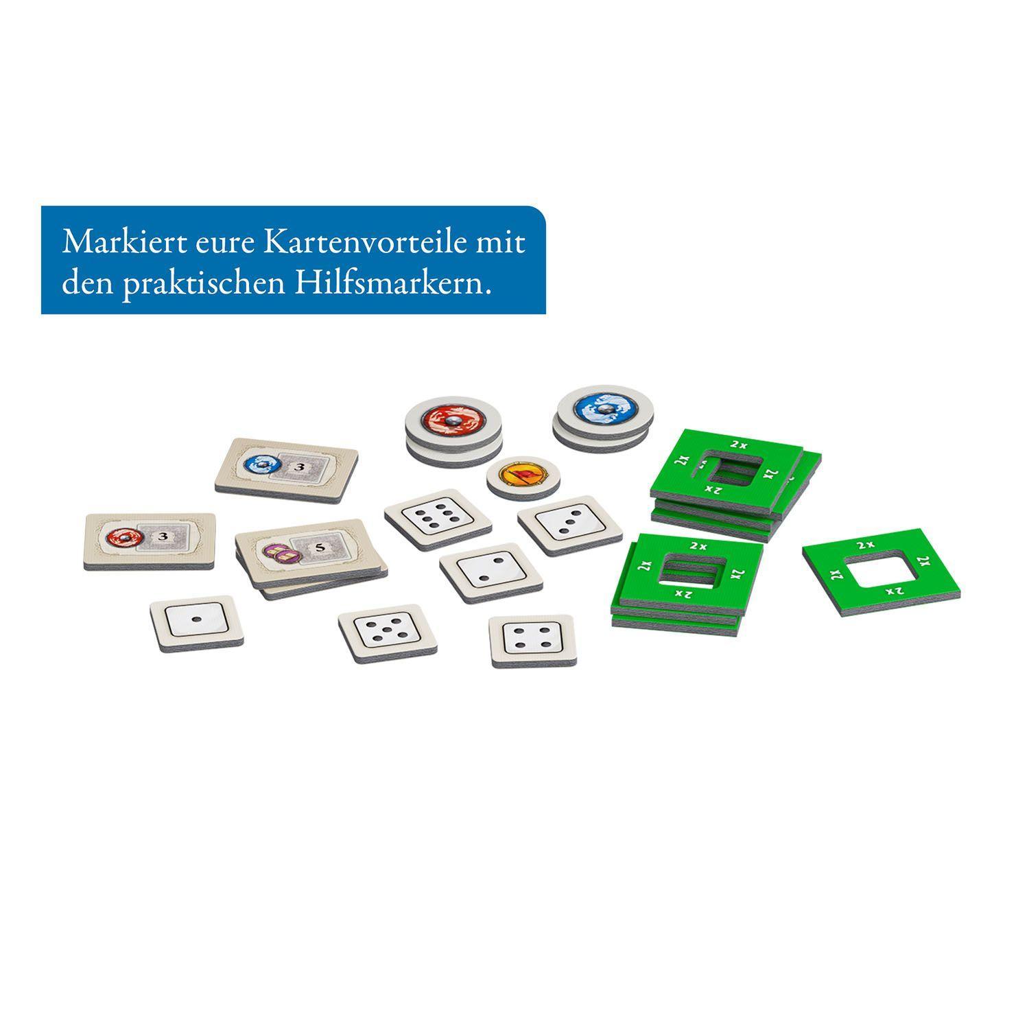 Beispielinhalt (Bild) CATAN - Zusatzmaterial für Das Duell - Bonus Box