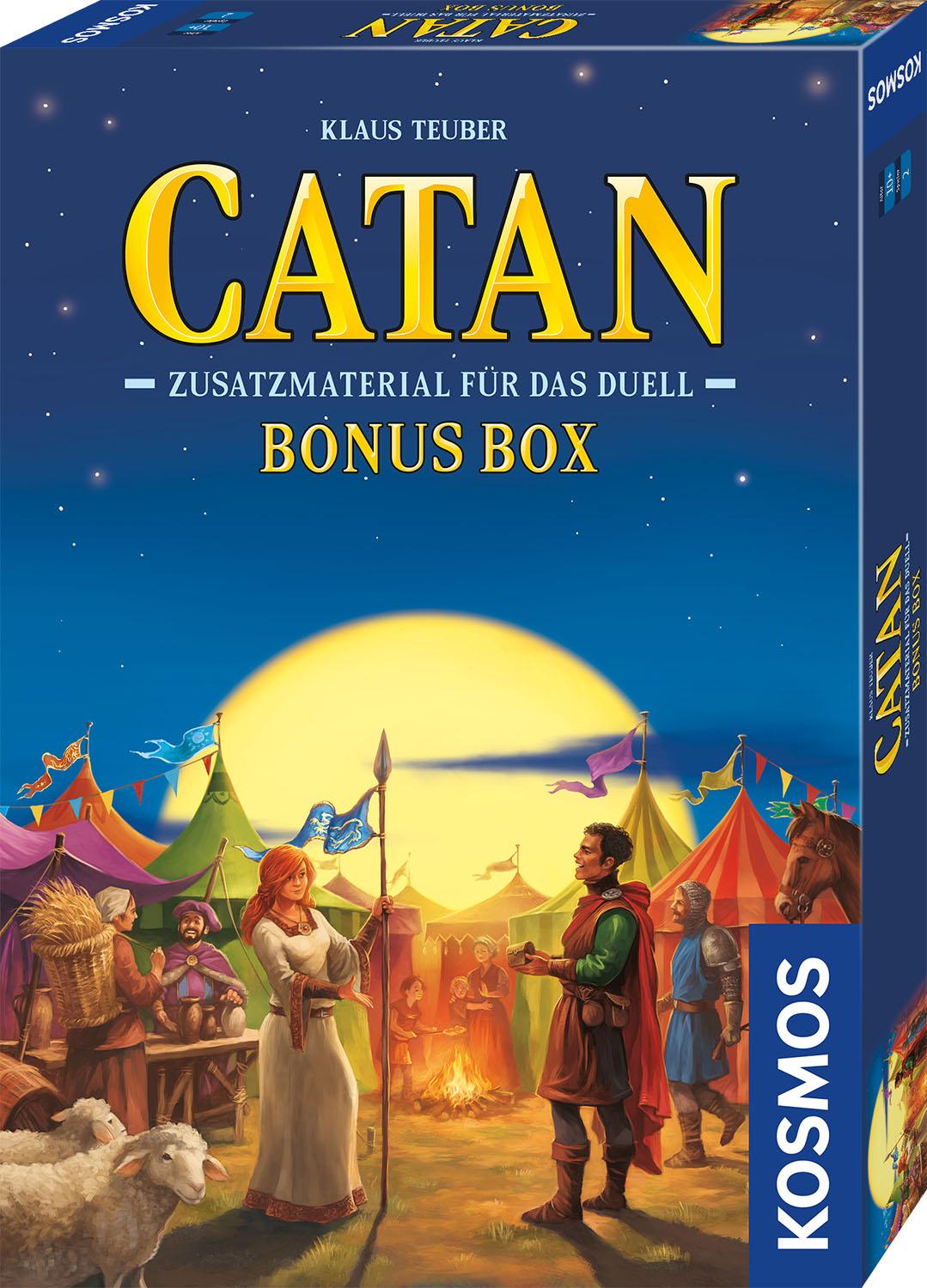 Vorderes Coverbild CATAN - Zusatzmaterial für Das Duell - Bonus Box