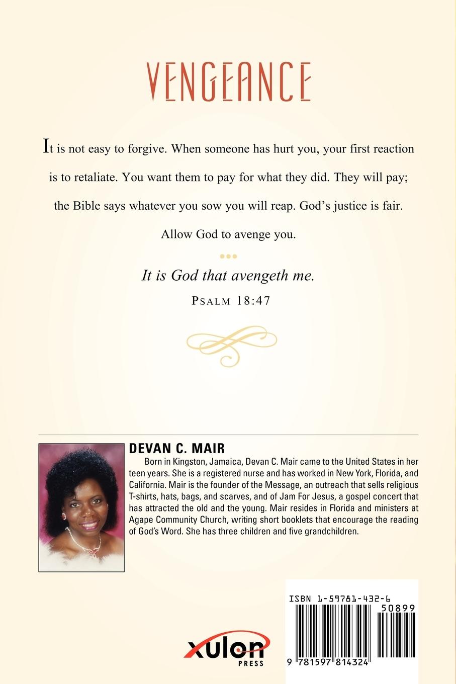 Rückseitencover Vengeance