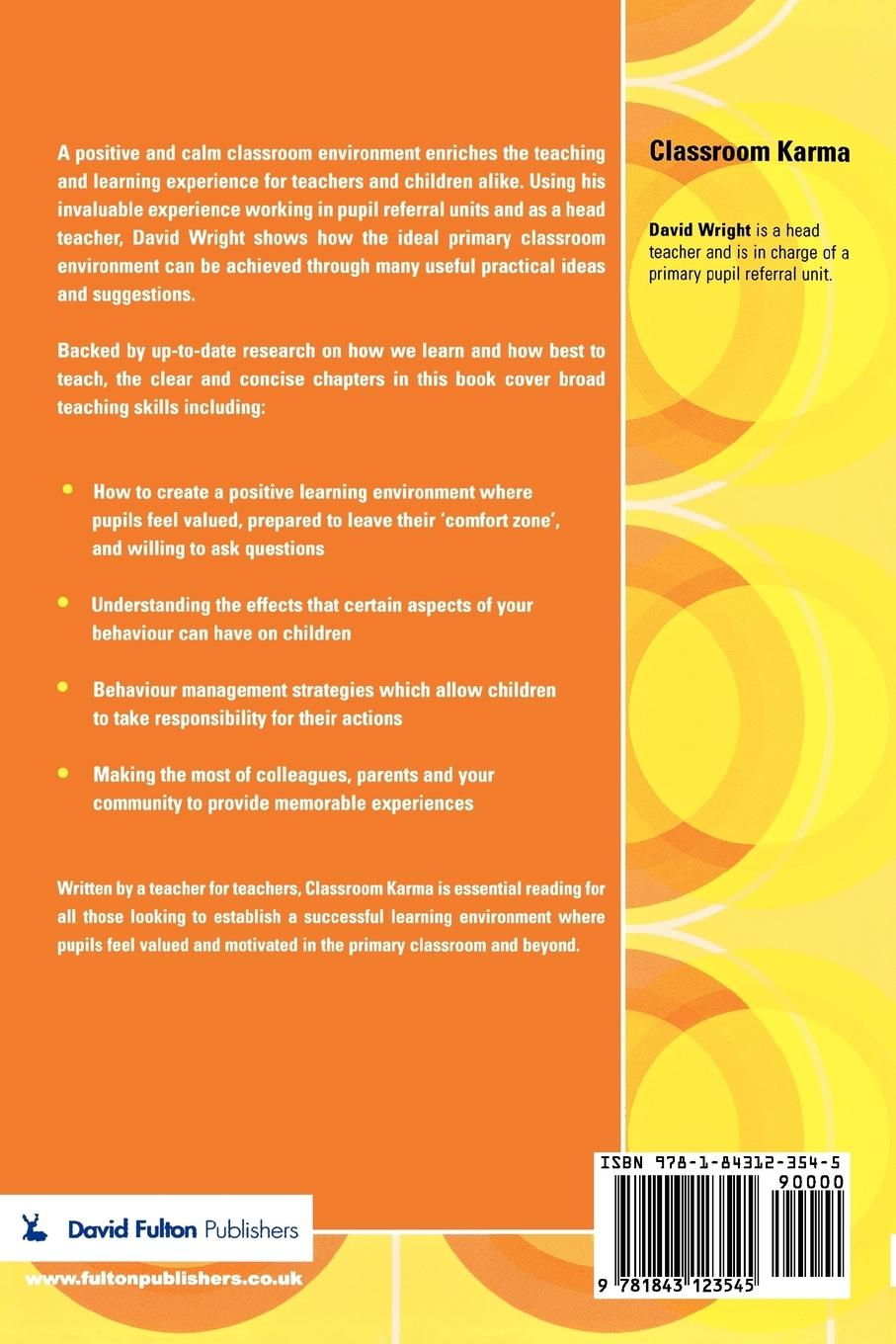 Rückseitencover Classroom Karma