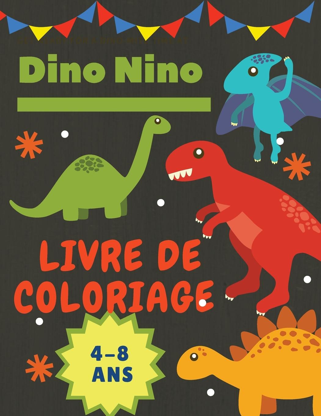 Vorderes Coverbild Dinosaure Livre de coloriage pour les enfants