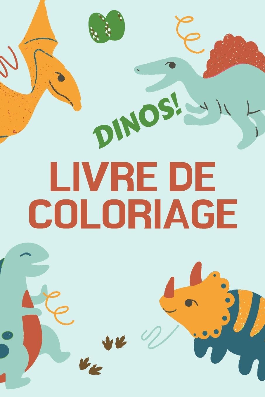 Vorderes Coverbild Dinos! Livre de Coloriage