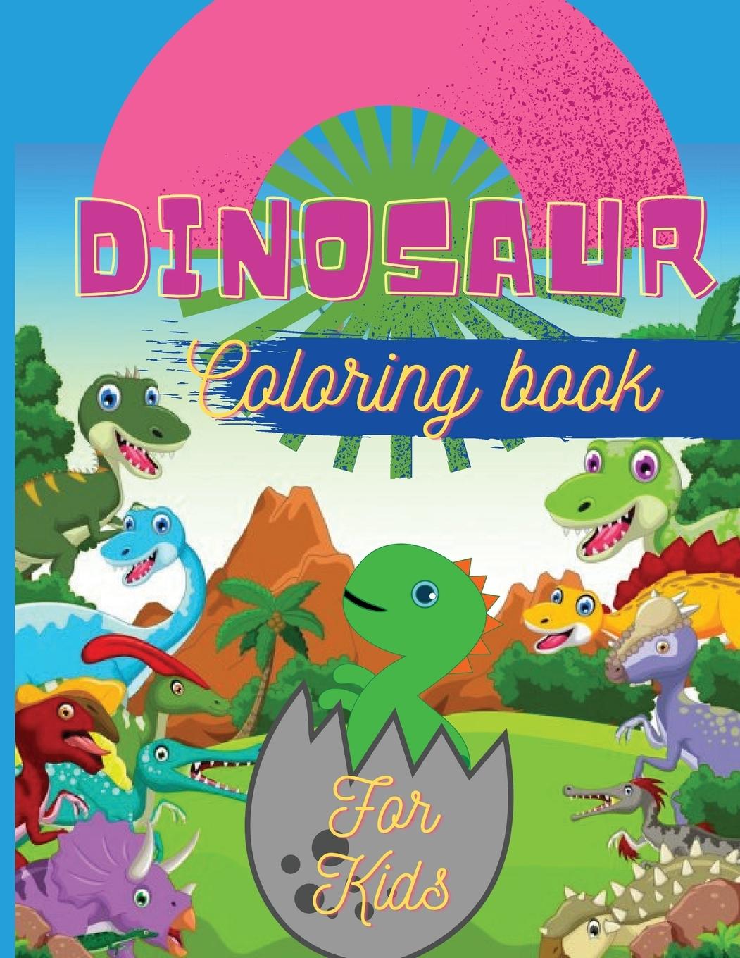 Vorderes Coverbild Dinosaur Coloring Book for Kids