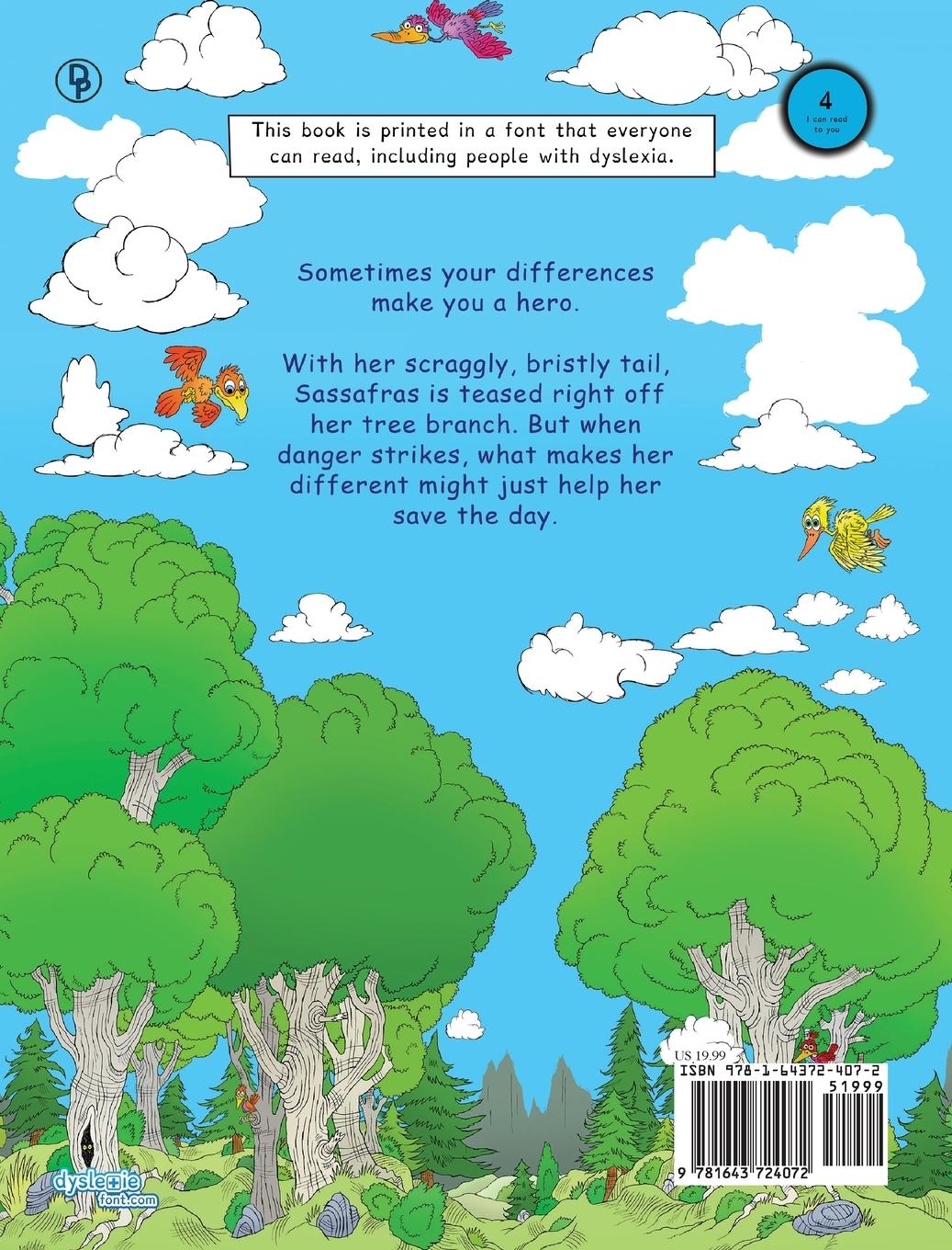 Rückseitencover Sassafras and Her Teeny Tiny Tail