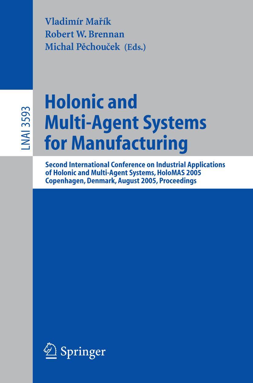 Vorderes Coverbild Holonic and Multi-Agent Systems for Manufacturing