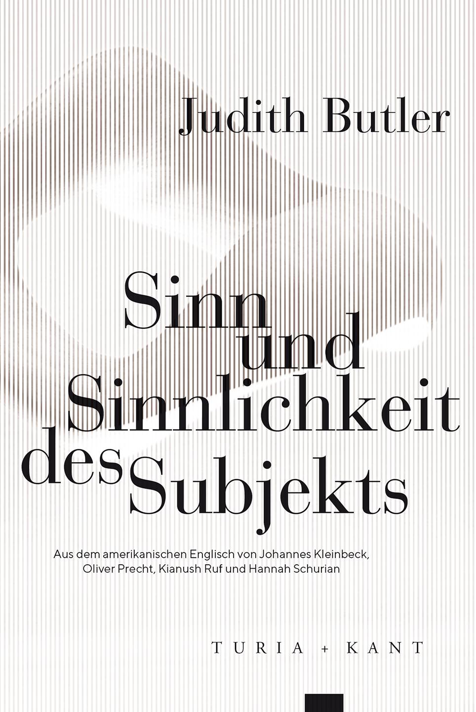 Vorderes Coverbild Sinn und Sinnlichkeit des Subjekts