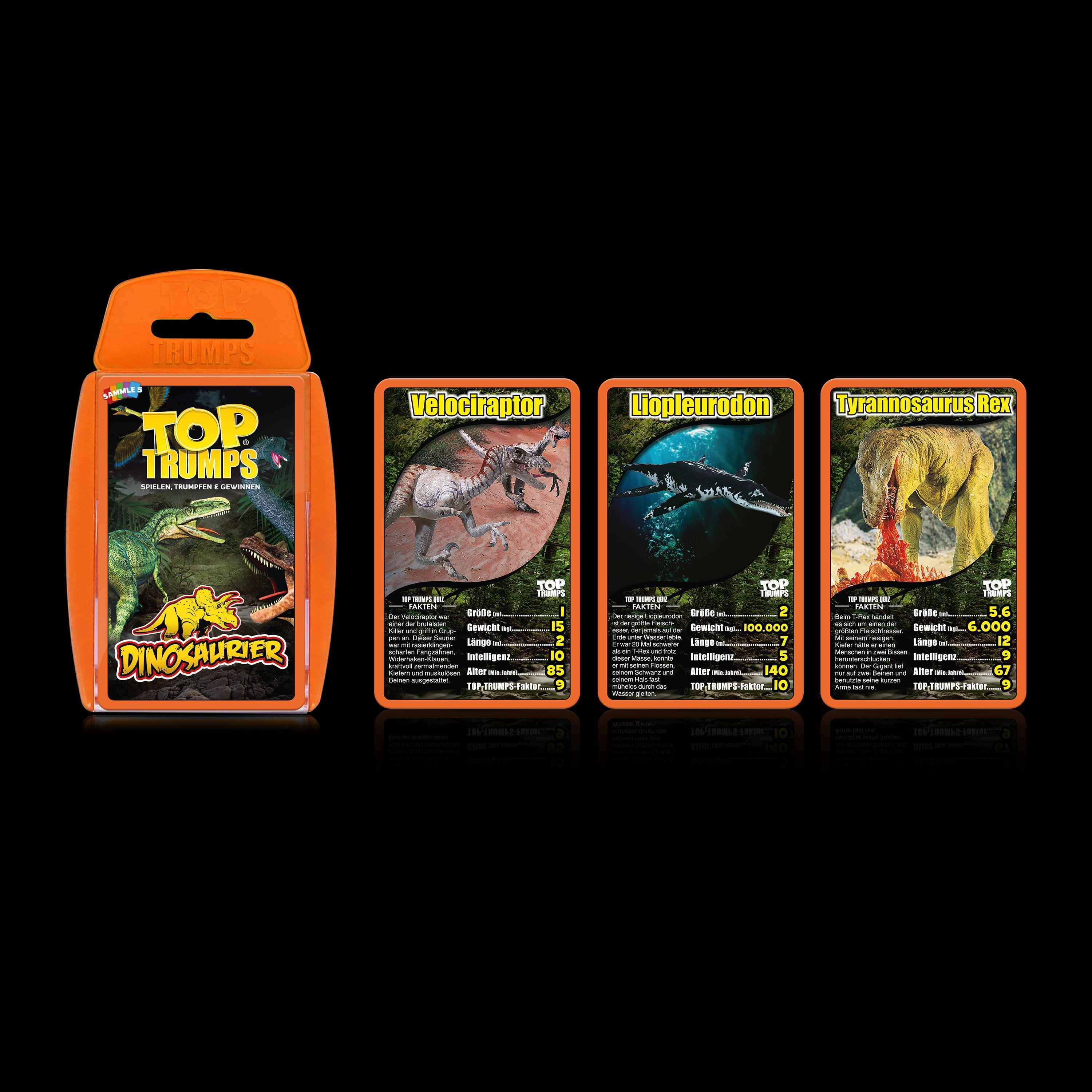 Beispielinhalt (Bild) Top Trumps Dinosaurier